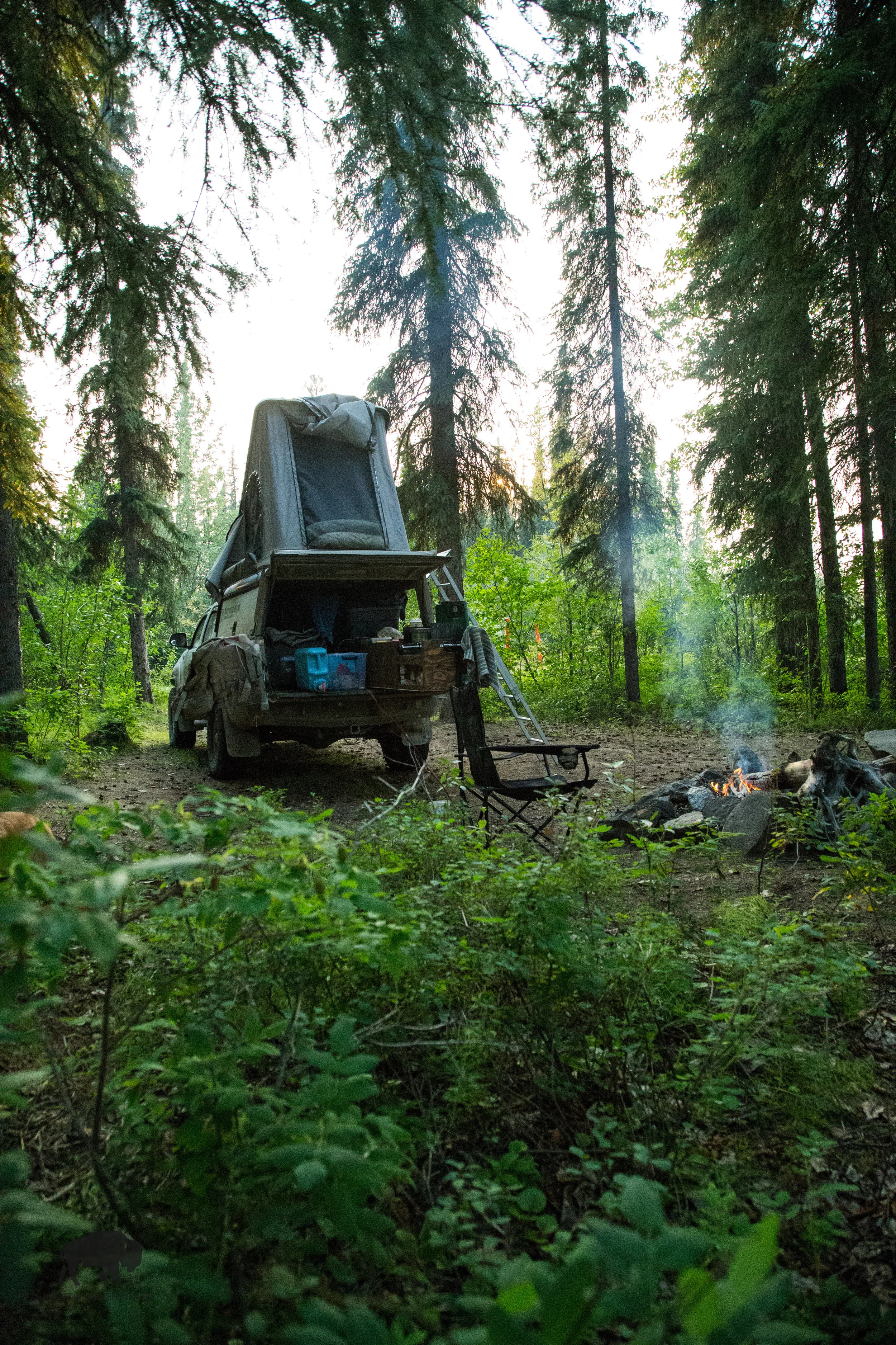 Camp for the night, Jim River 3 if you're interested.