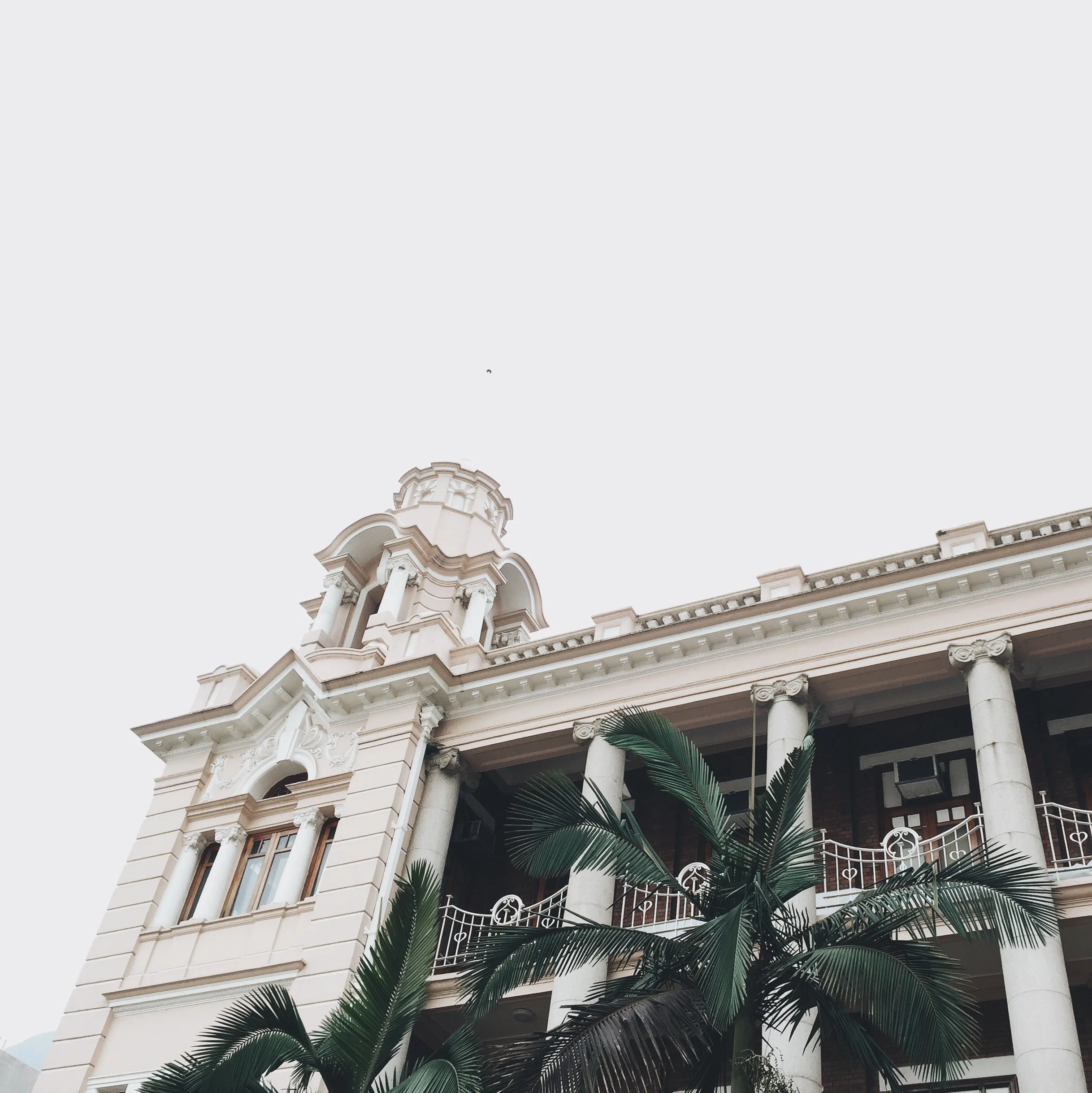 One of the many old buildings on the University of Hong Kong campus.