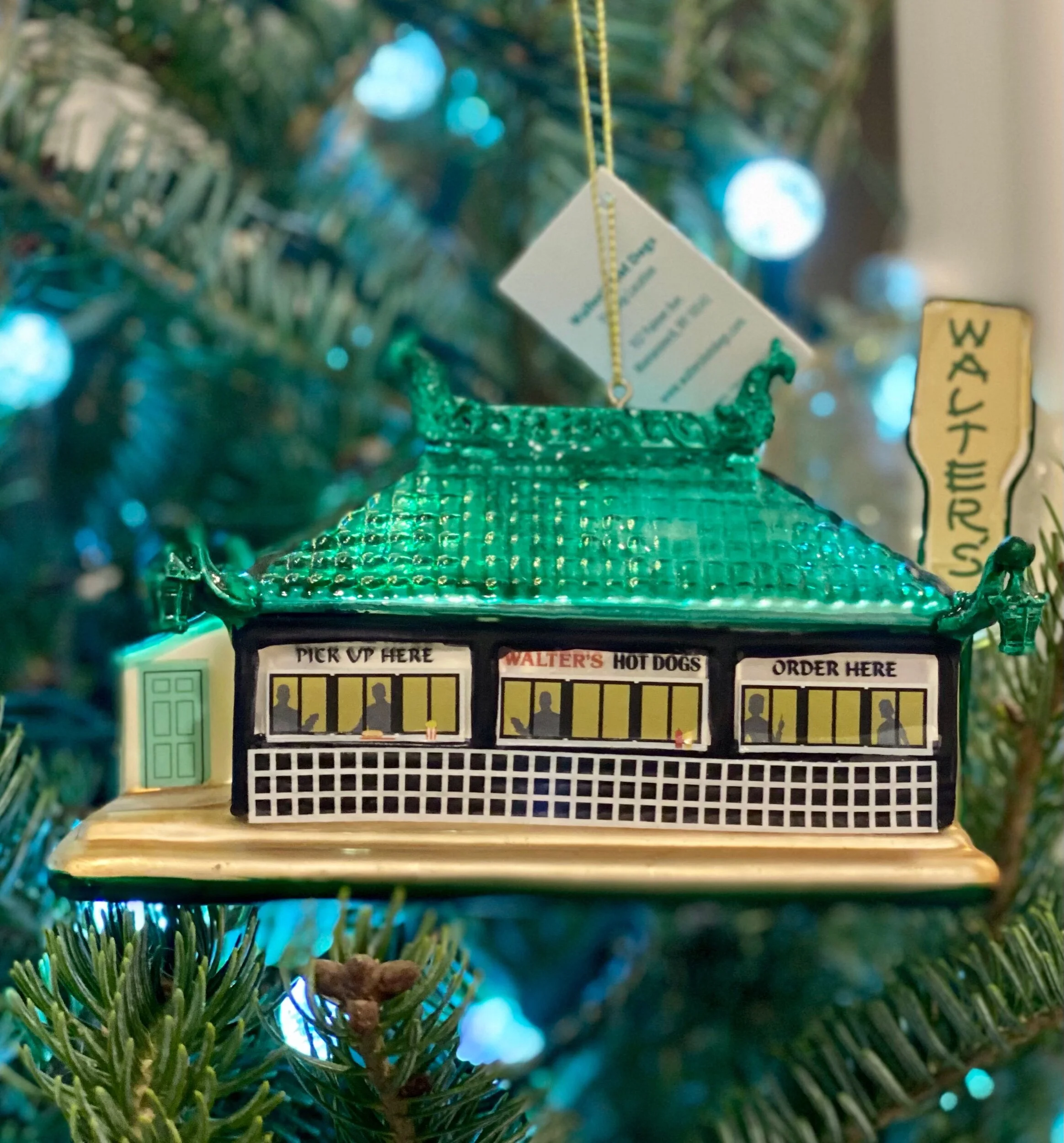 Walter's Christmas Ornament — Walter's Hot Dog Stand