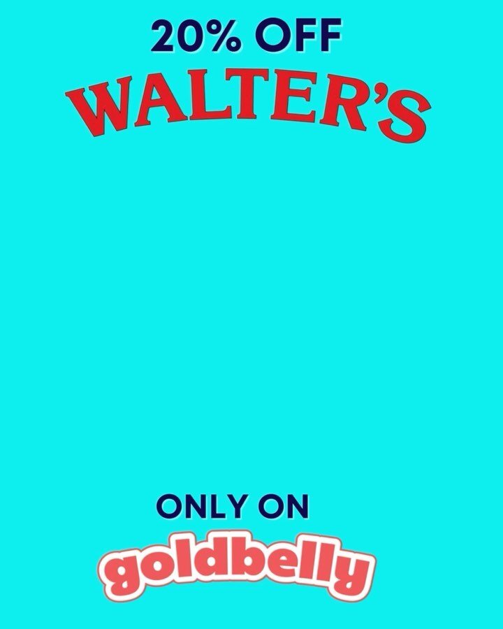 Stock up on Walter&rsquo;s at a 20% discount for TWO DAYS ONLY through @goldbelly!! Don&rsquo;t miss this once a year, limited time 🌭 offer - simply CLICK the link in our bio! 👍🏽
&bull;
&bull;
&bull;
&bull;

#hotdoglove #hotdogsandwich #hotdogstan