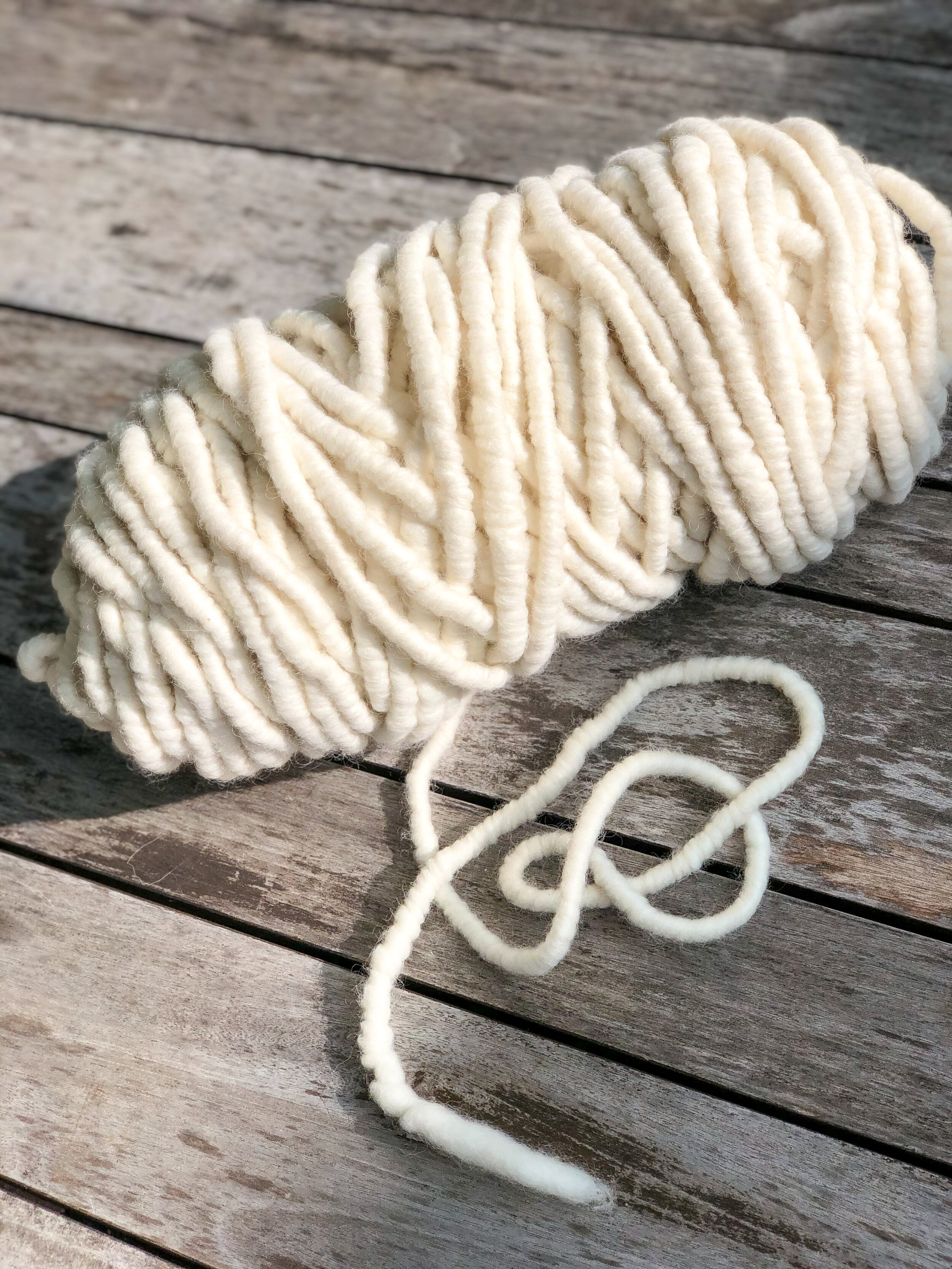 KayLee Corespun Bumps / Natural Ivory