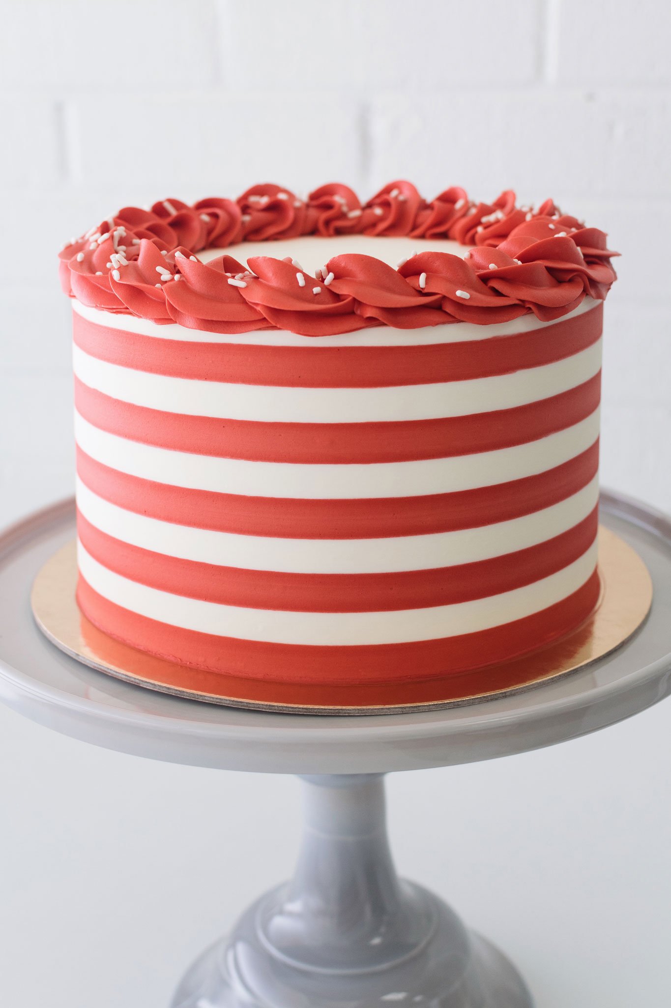 Red Stripe Beer Graduation Cake - CakeCentral.com