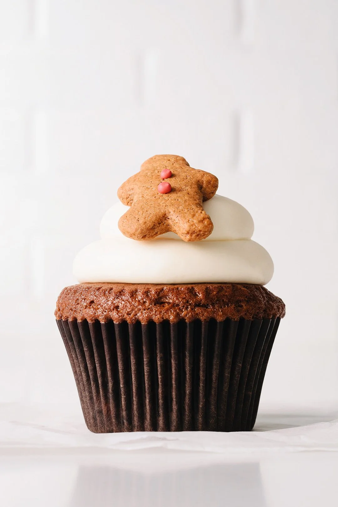 GINGERBREAD—DECEMBER CUPCAKE OF THE MONTH #1