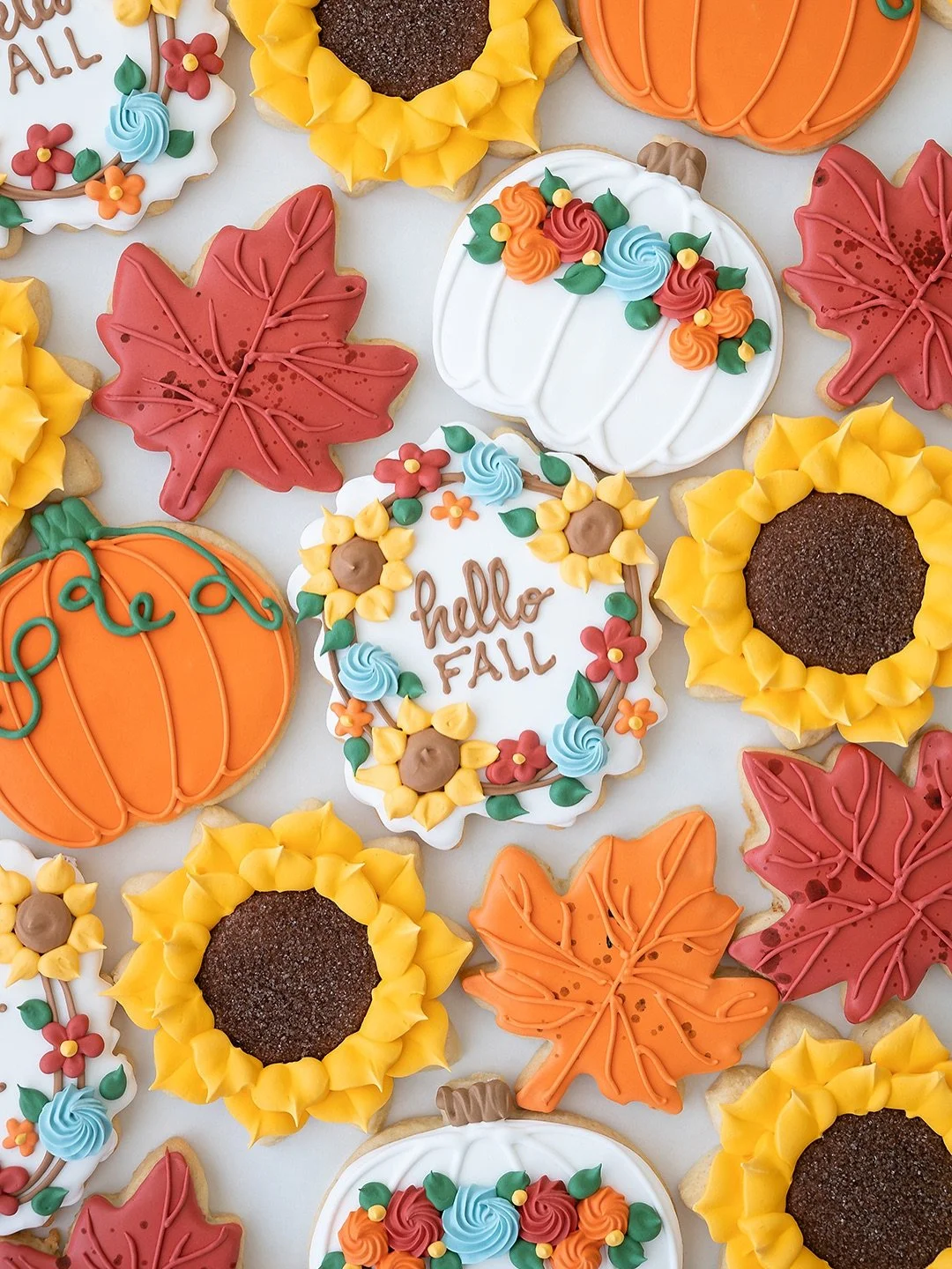 Fall is here, and so are the season-correct Sugar Cookies 🍂🌻🍁 Get &lsquo;em in store till sold out every day or submit a preorder request at the Sugar Cookie link in bio.