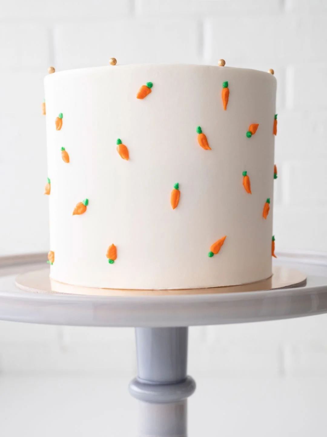 Tiny Carrots. Big Easter Energy 🥕✨🐰 We&rsquo;ll have limited quantities of Easter cakes&mdash;like our Carrot Patch design&mdash;in store till sold out each day through Saturday. Closed Easter Sunday. 

#charlotte #easter #cake