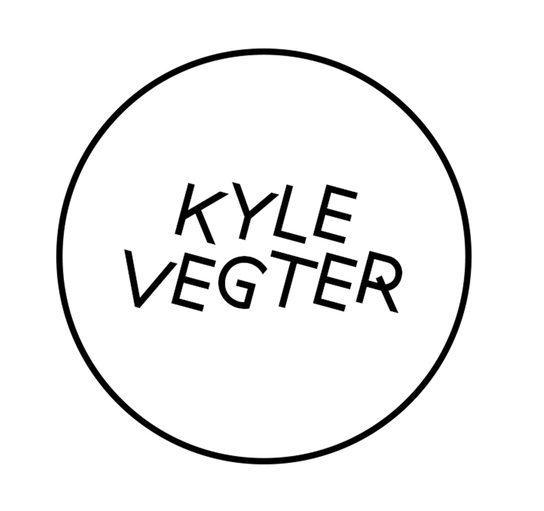  Logo and online identity for composer, producer and cellist Kyle Vegter. ( View site .) 