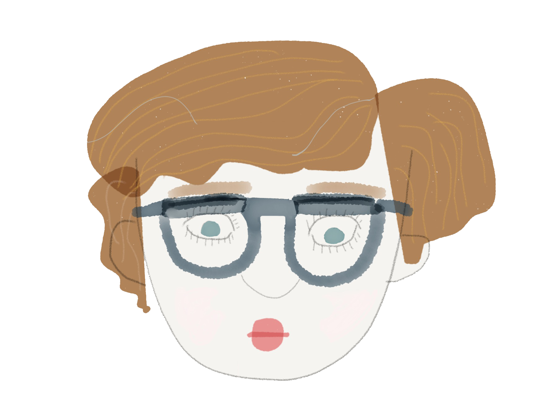 Laura Harmon's face.