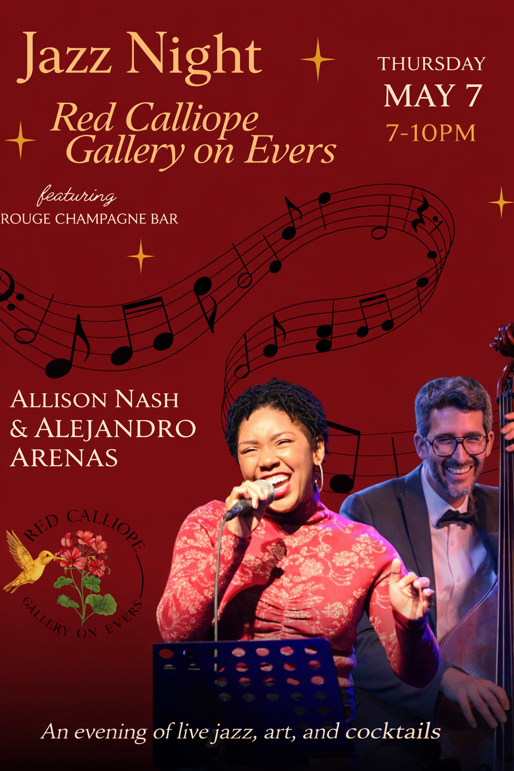 Allison Nash and Alejandro Arenas - Jazz Night