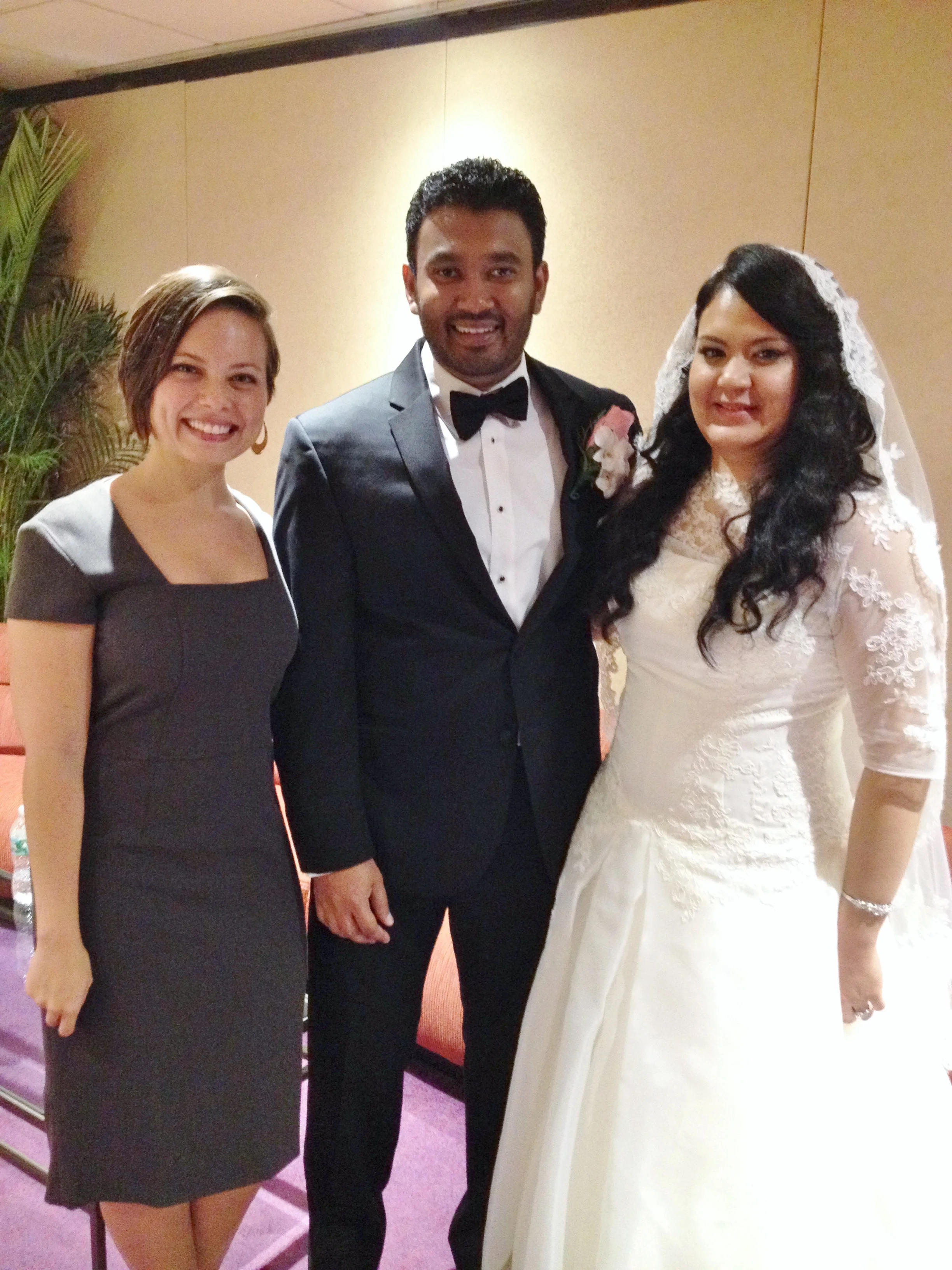 Sahan and Amanda's Interfaith Wedding at Crest Hollow Country Club, Officiated by Me and a Monk