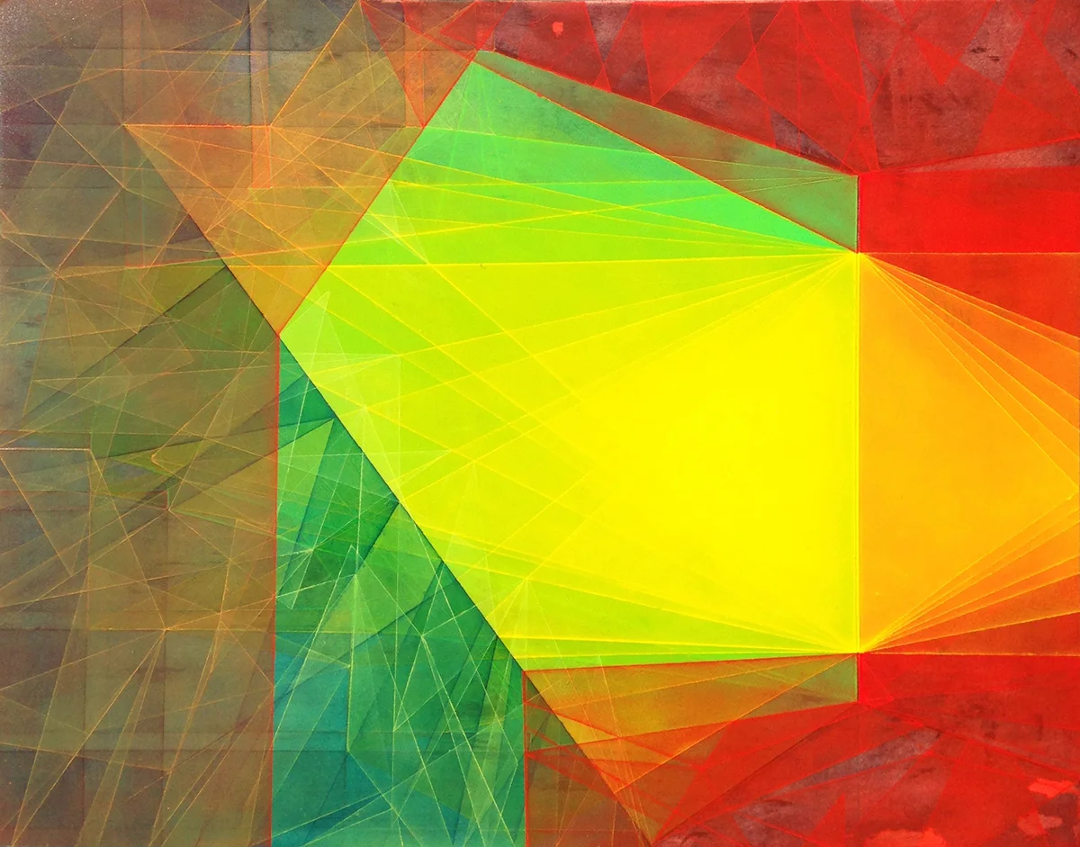 Threshold Composition no.33. Oil on panel. 11" x 14". 2015