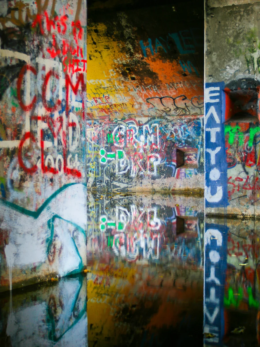 Reflected Graffiti