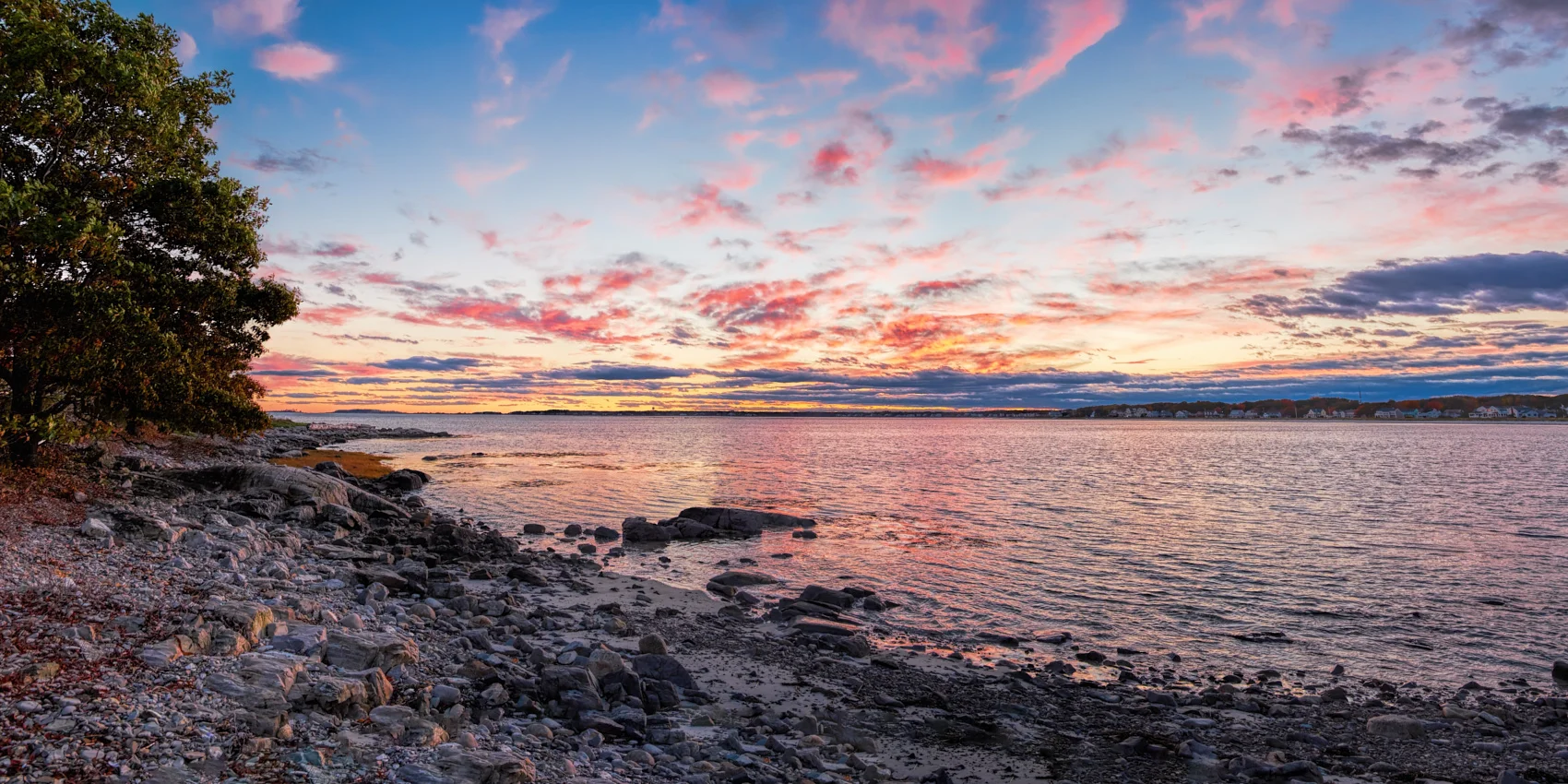 Timber Sunset Panorama