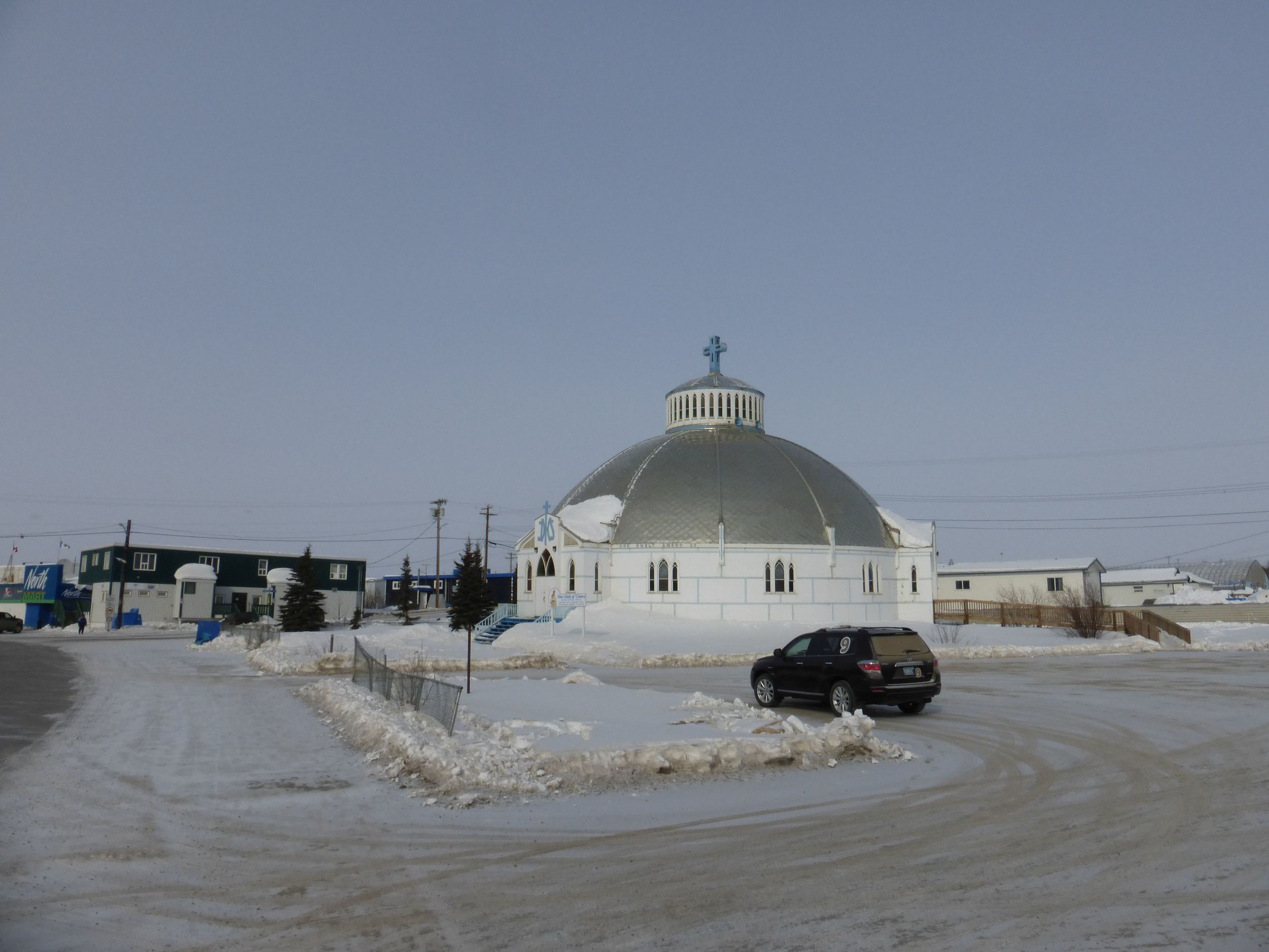 Inuvik's Igloo church