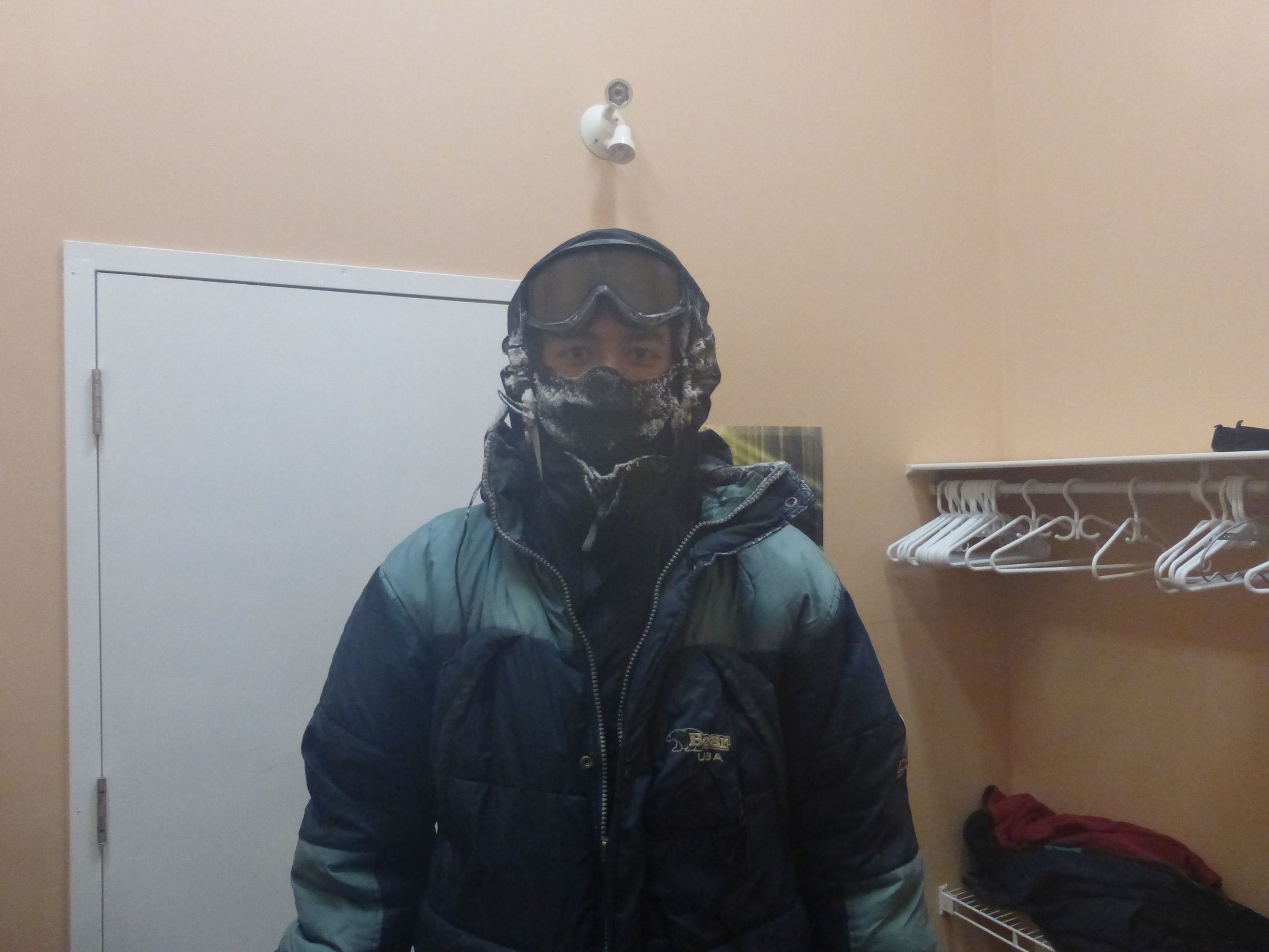 Oh yeah, and it was cold!