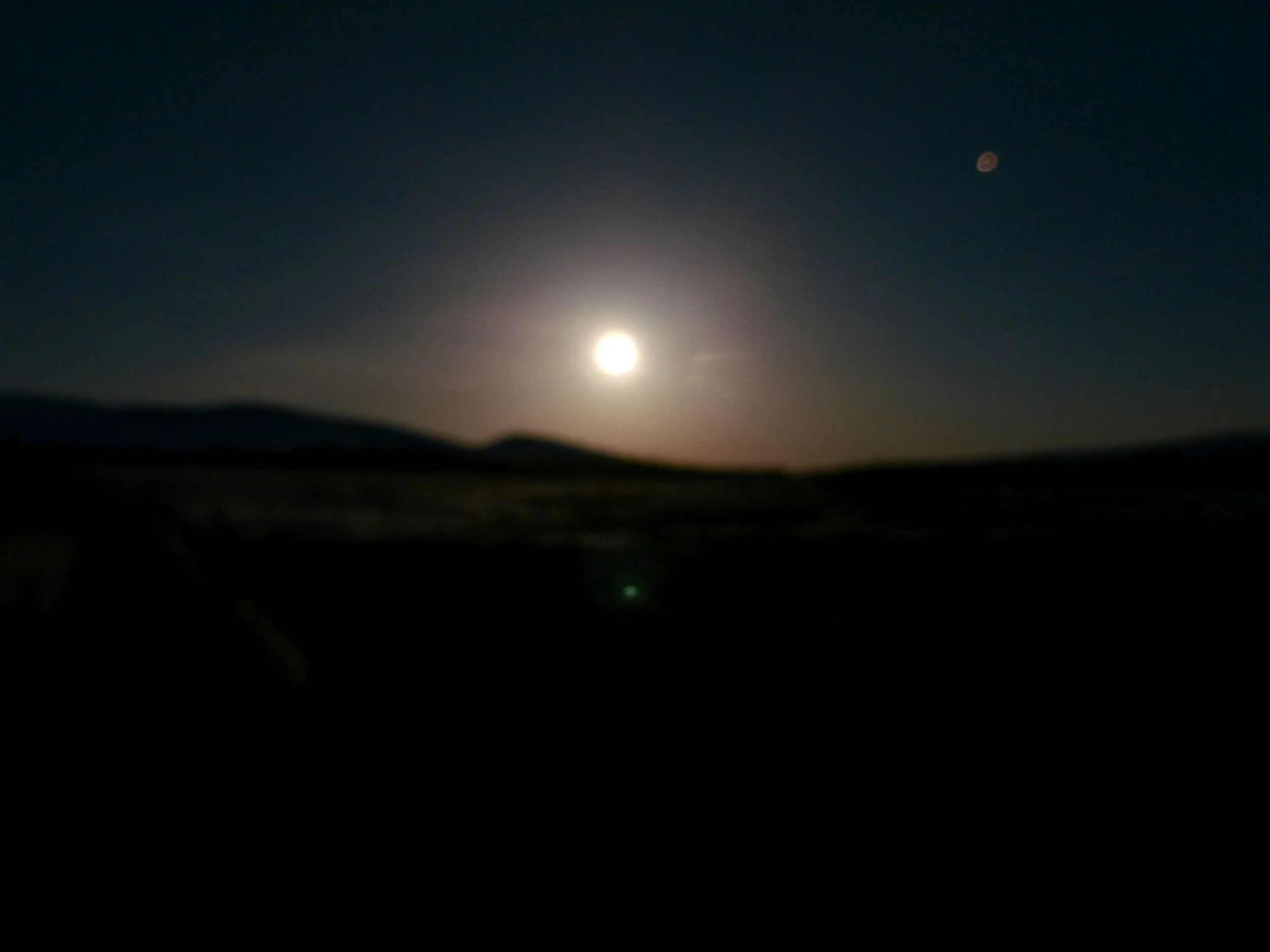 The moon