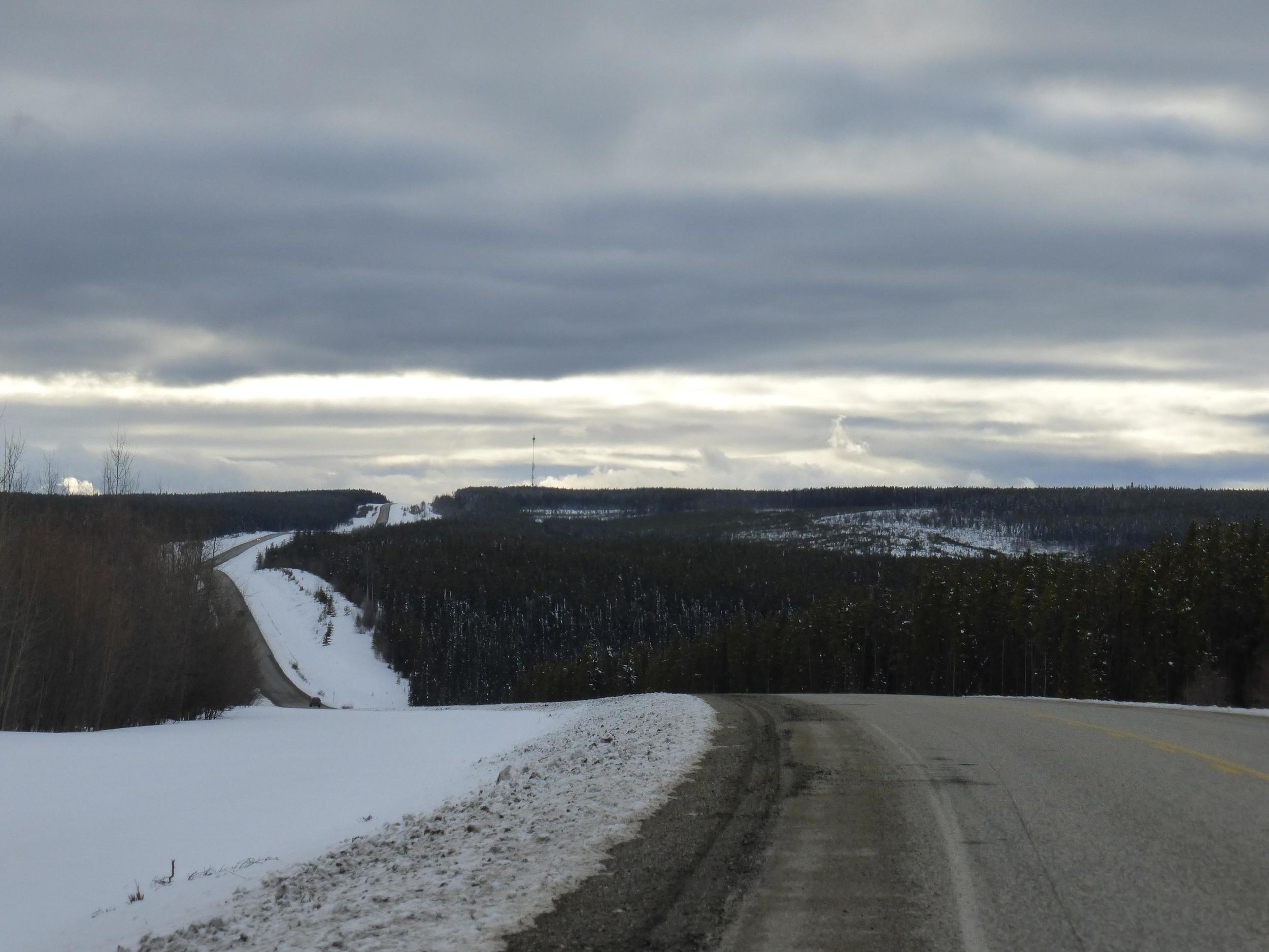 Good luck finding flat ground in Yukon!