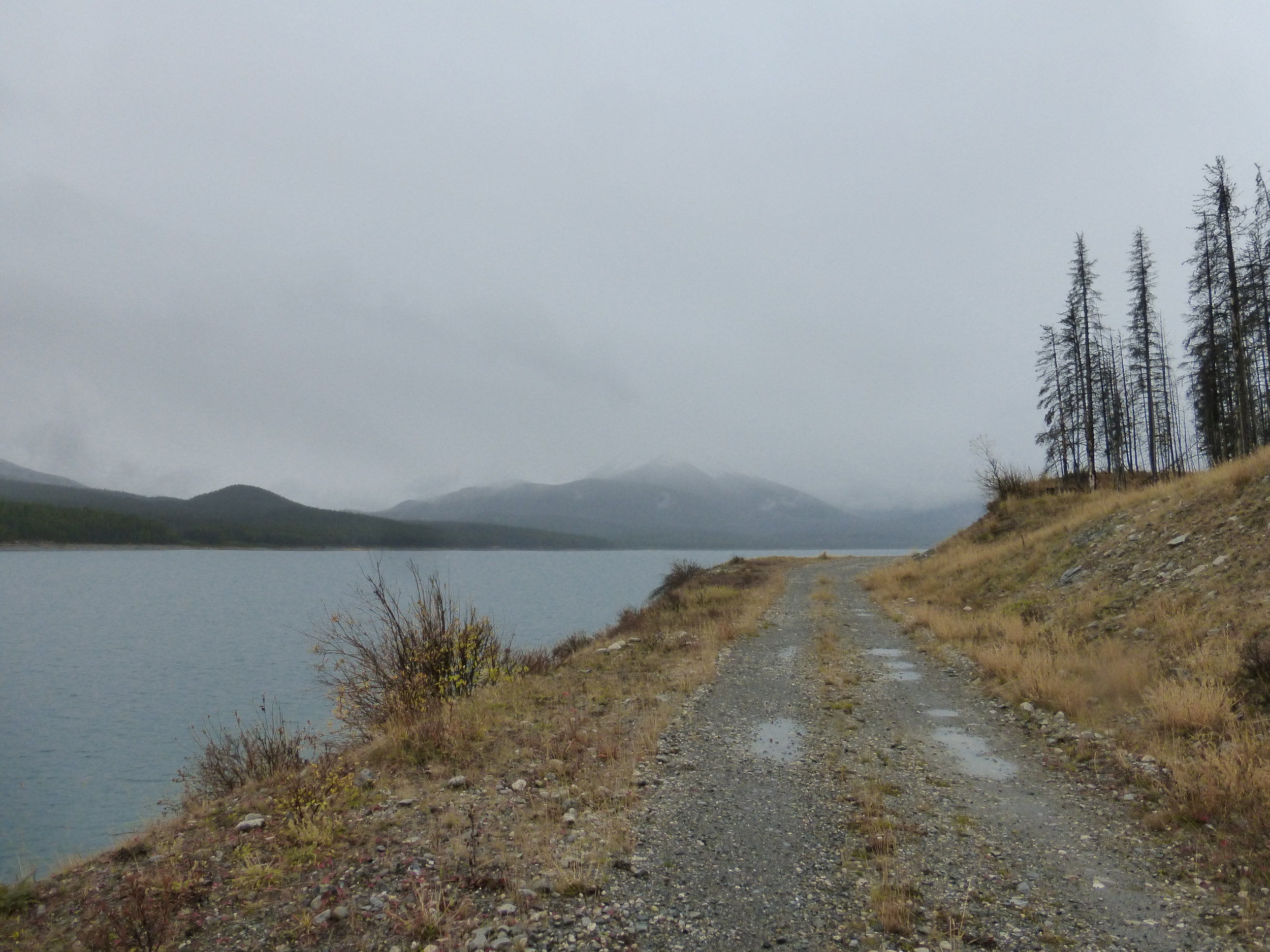 From the get-go, I was hit with rain and some amazing scenery.