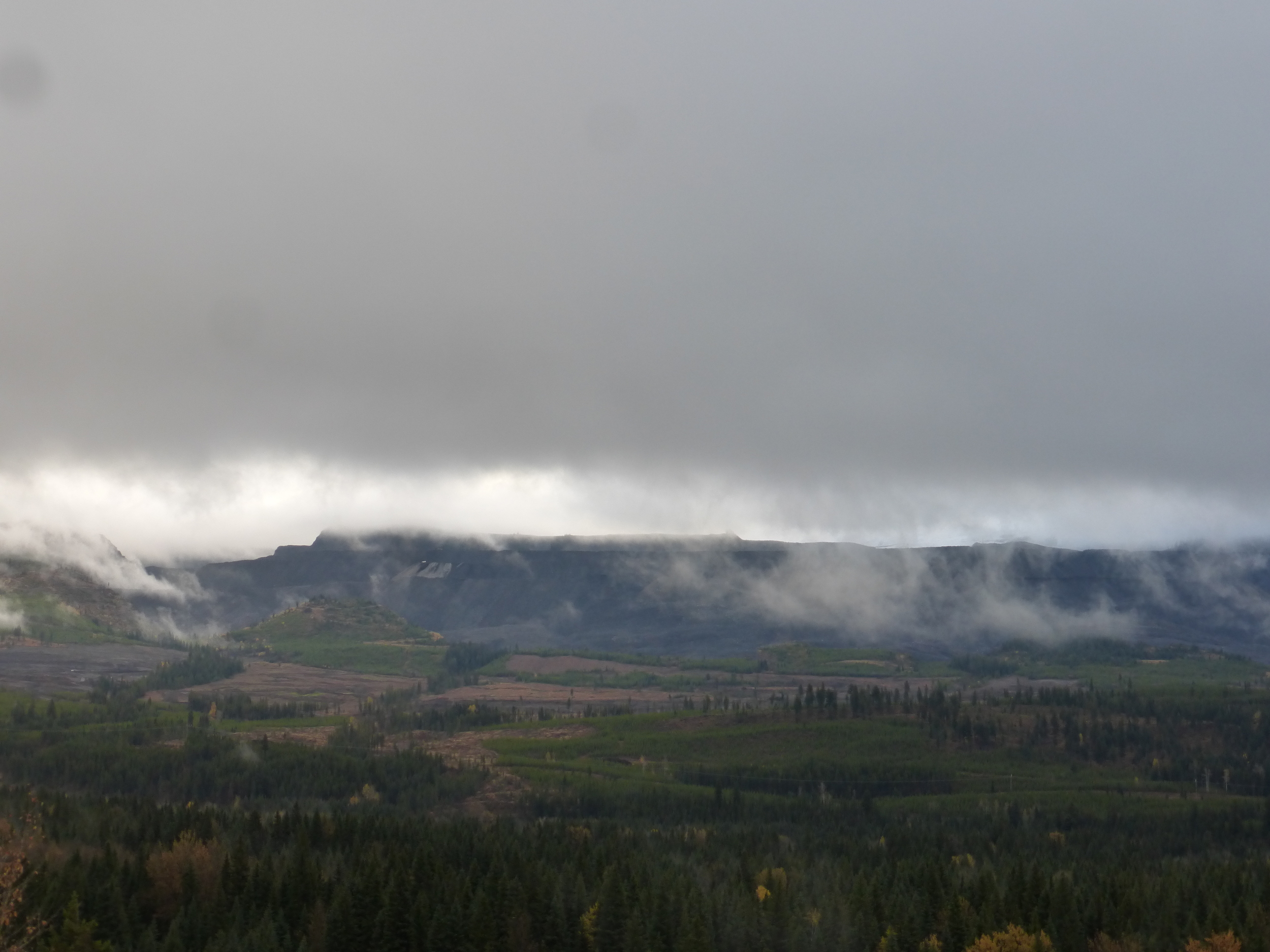 Hills of gold, well... coal. Before they used to dig tunnels to access it, now they erase entire mountains.