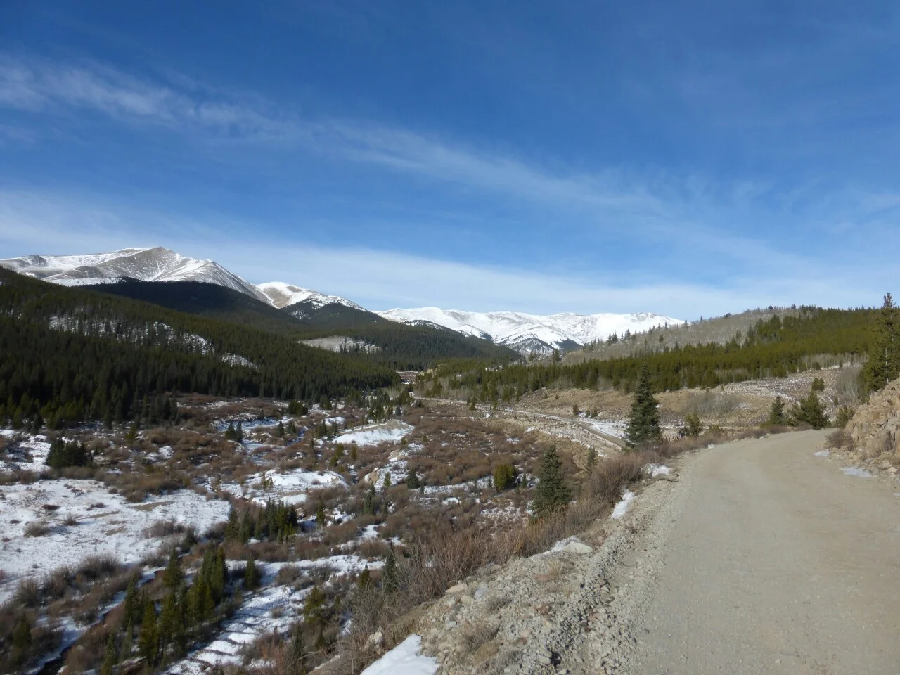 Descending Boreas pass