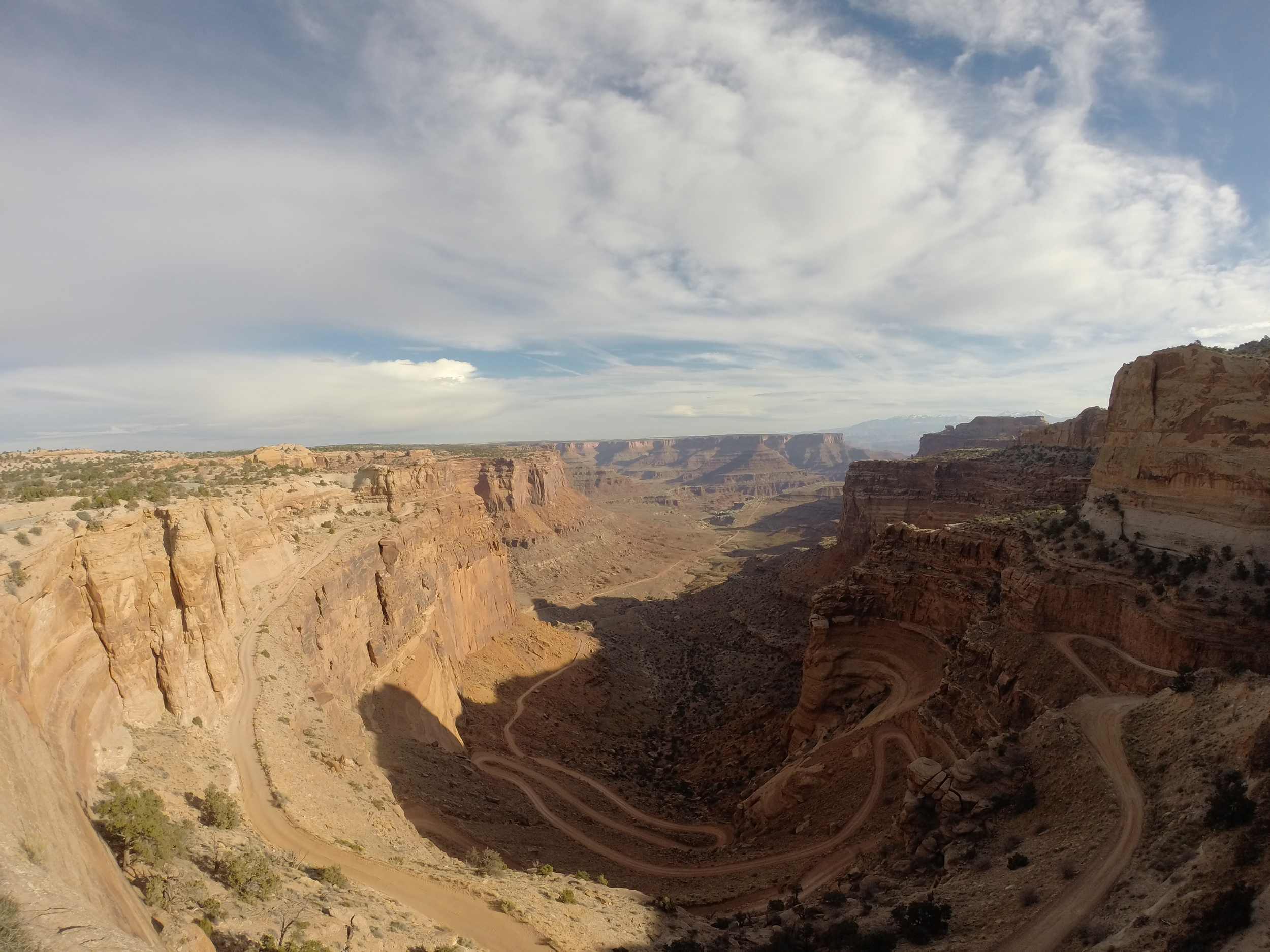 Shafer Trail Road, which I plan to take on the way back.