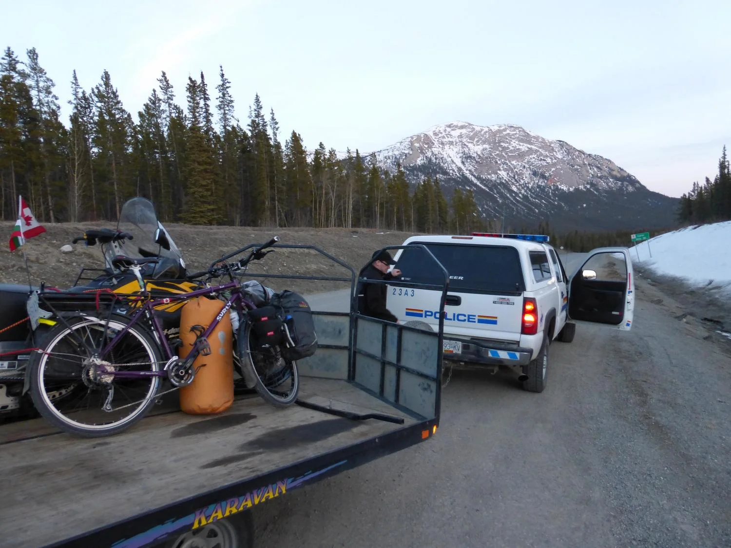 Police Encounters while traveling by bike