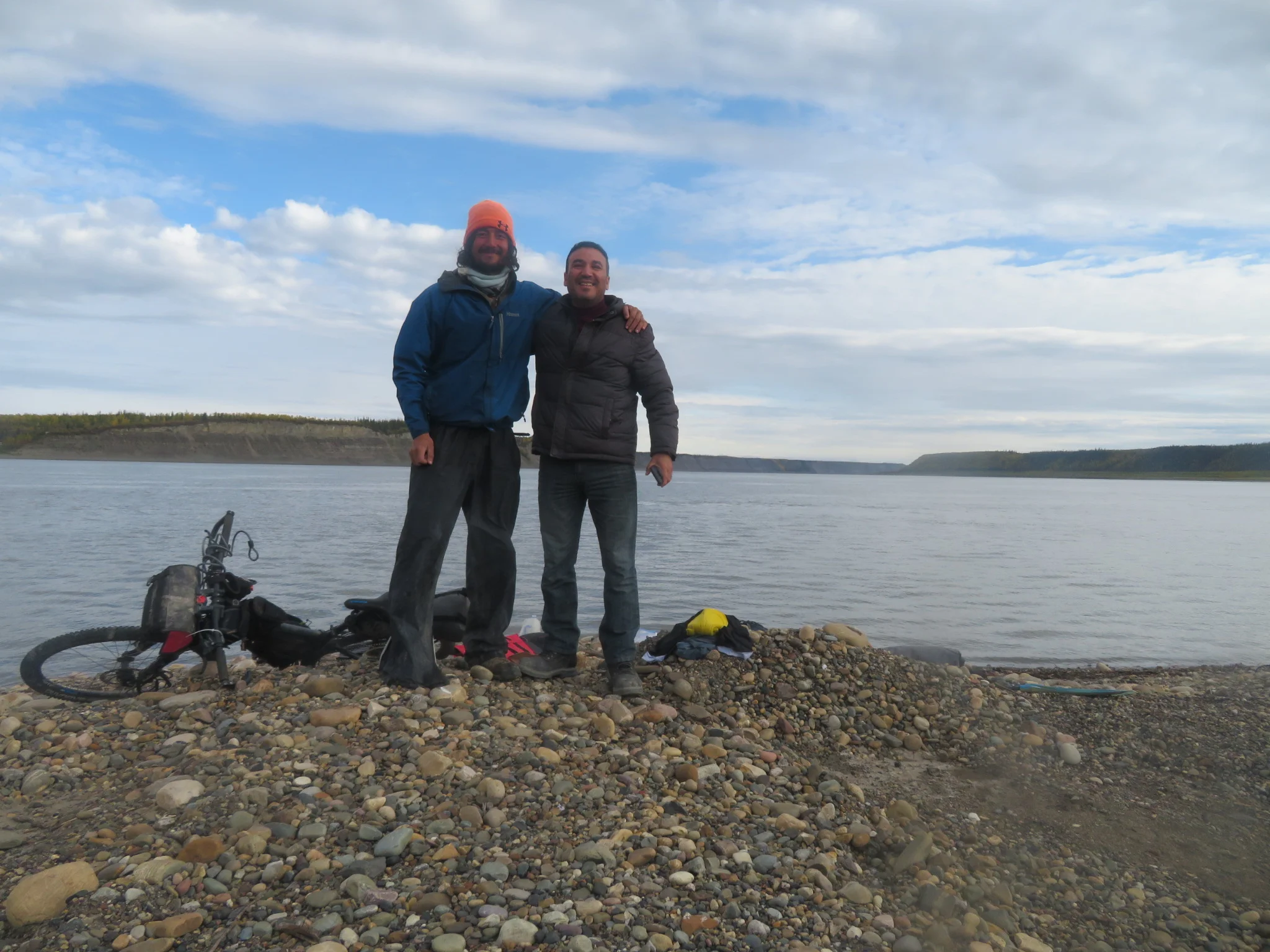 A man from Morocco working here on the satelite farms hung around for a while. Apparently Inuvik is a good place to download satelite data from orbiting satelites due to its northern lattitude.&nbsp;