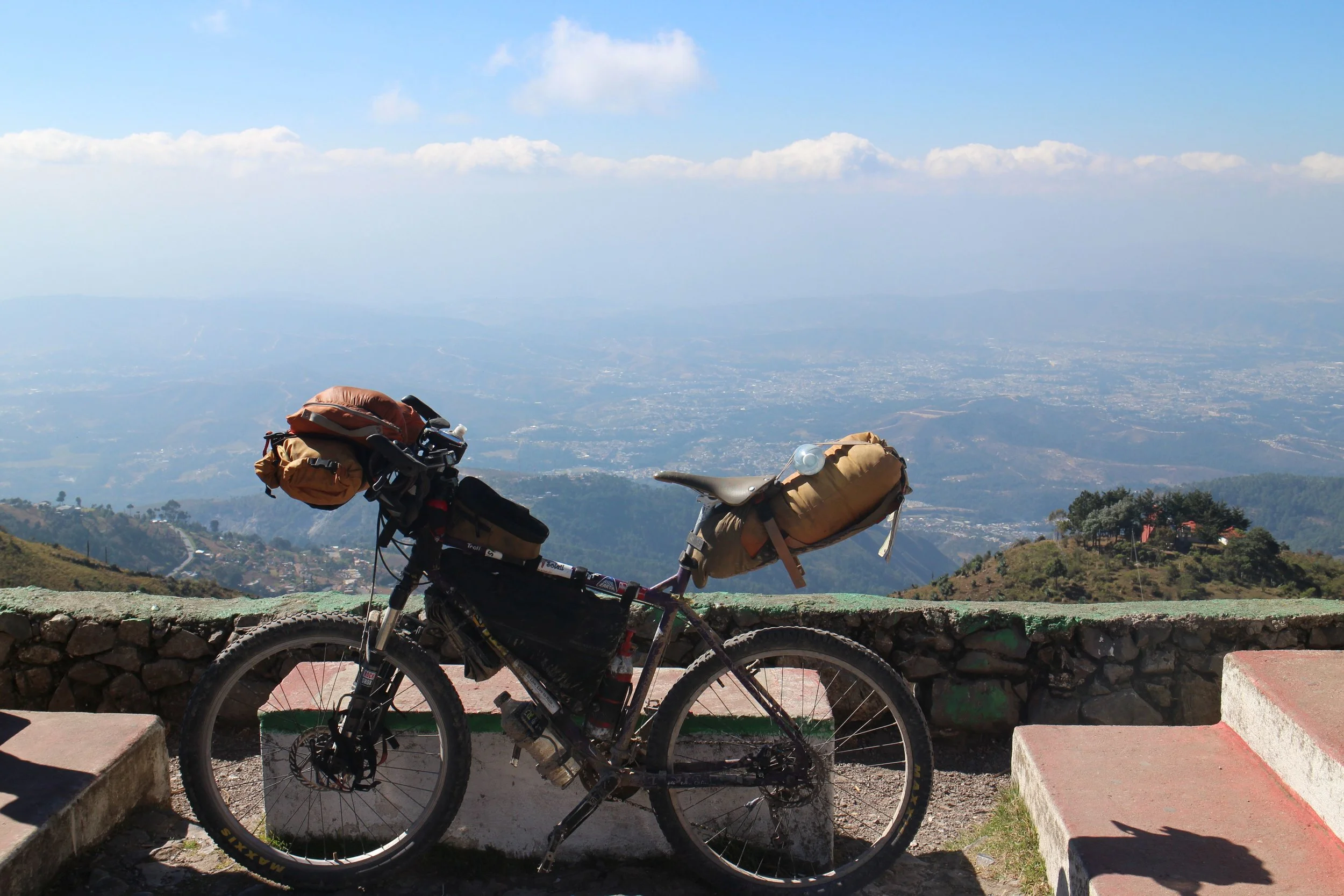 Deadhorse in Guatemala. Experience bikepacking: 6 months in Mexico &amp; Central America and a year of bicycle touring in Alaska, GDMBR, etc.