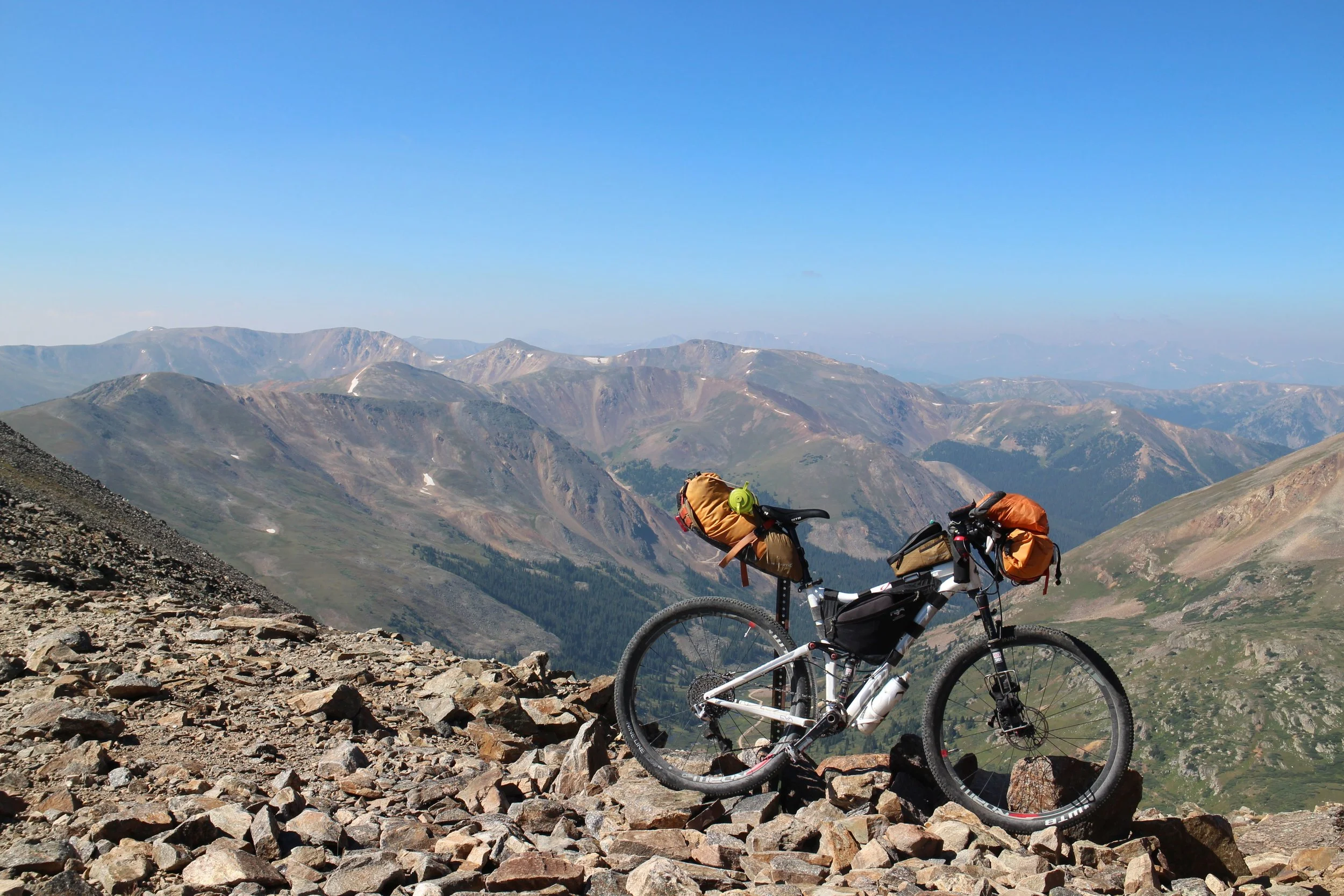 The Endurance in Colorado. Experience bikepacking: 3 months on GDMBR/CDT