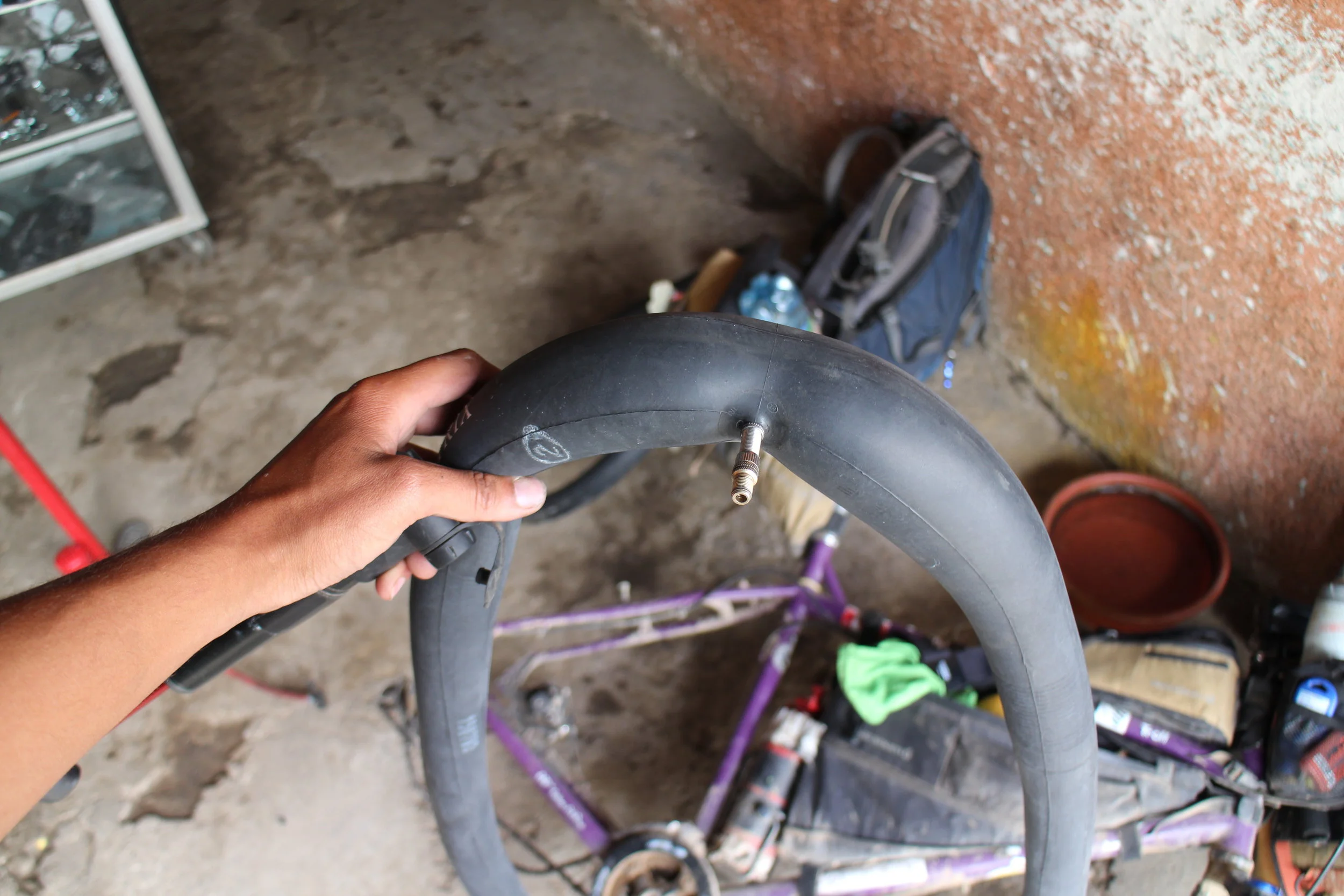 while cheap tires in latin america can be good, be ware with inner tubes!!! only good for fold up baloons for kids