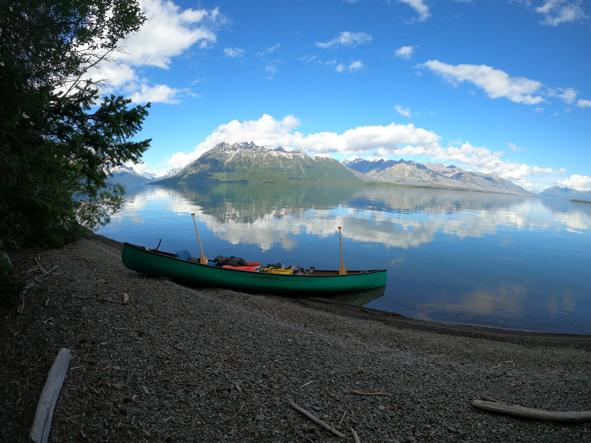 Canoepacking Chilko Lake