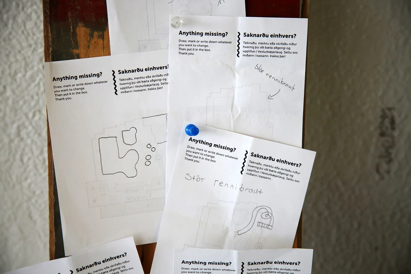 More pools and slides.