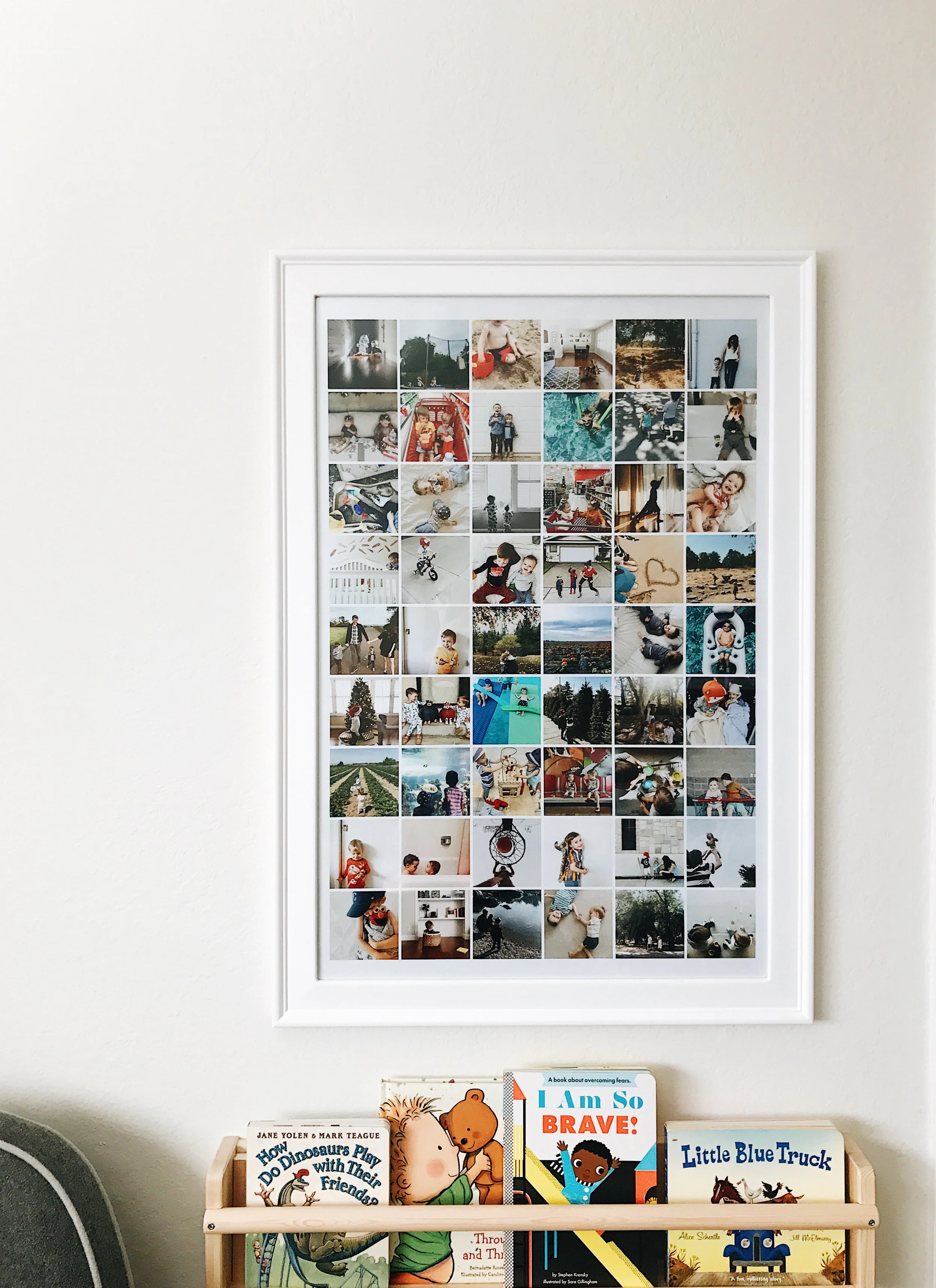 Social Print Studio Instragram poster - I ordered this from my #thegaddboys hashtag, bought a frame at Target and hung it up in their room. They love it! 