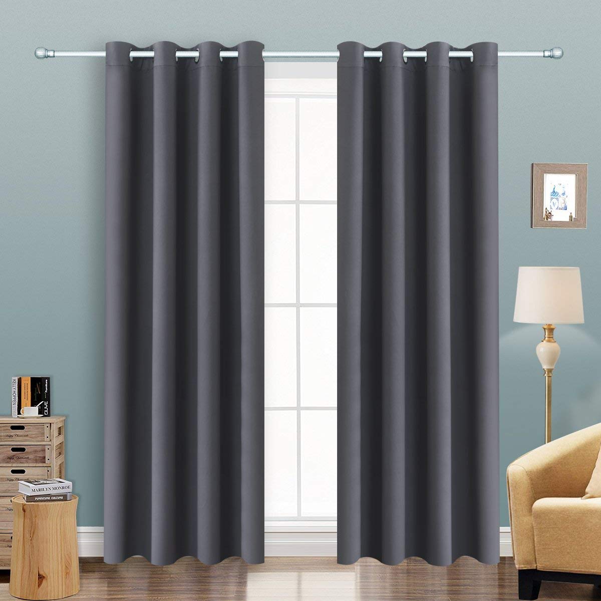 blackout curtains