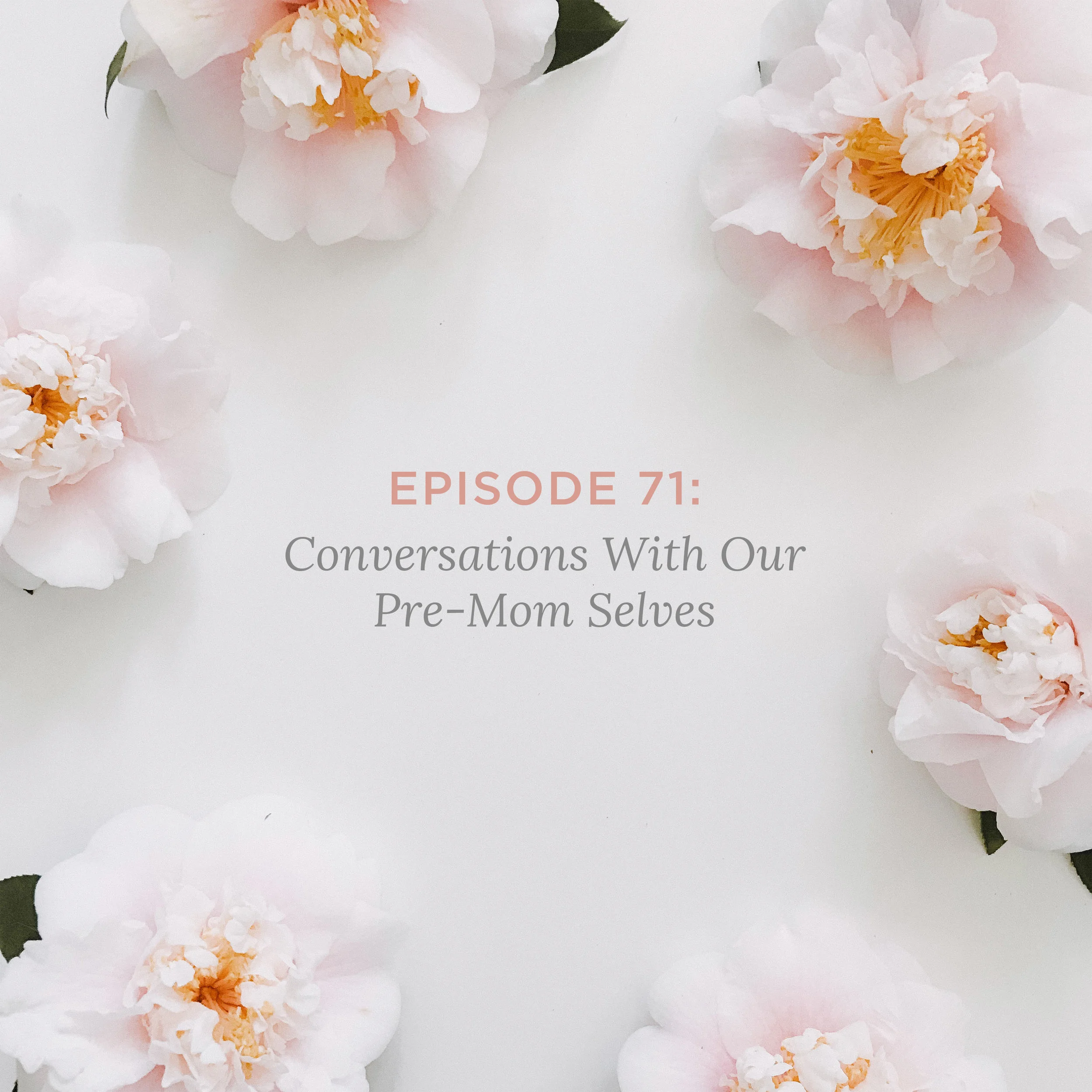 Episode 71: Conversations With Our Pre-Mom Selves