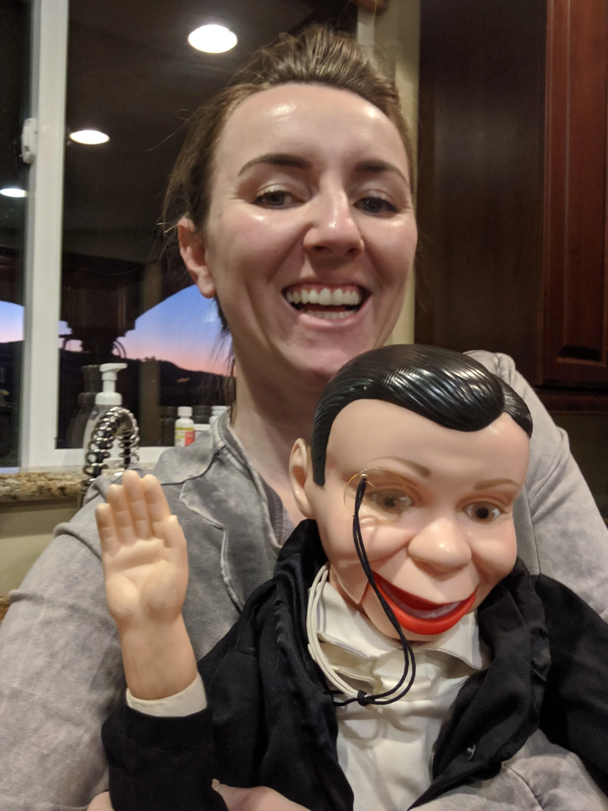 April and Charlie. Good luck sleeping tonight.