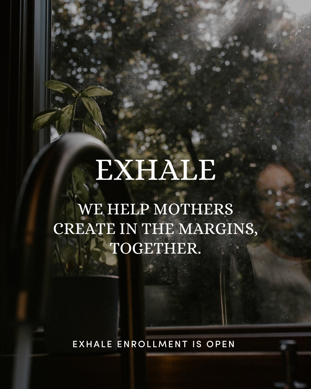 Exhale enrollment is now open!🎉 

​​​​​​​​⁣​​​​​​​​@exhale.creativity is an online community of writers, makers, dreamers, and storytellers. In this space, we encourage and equip mothers to engage their creative selves within the margins of motherho