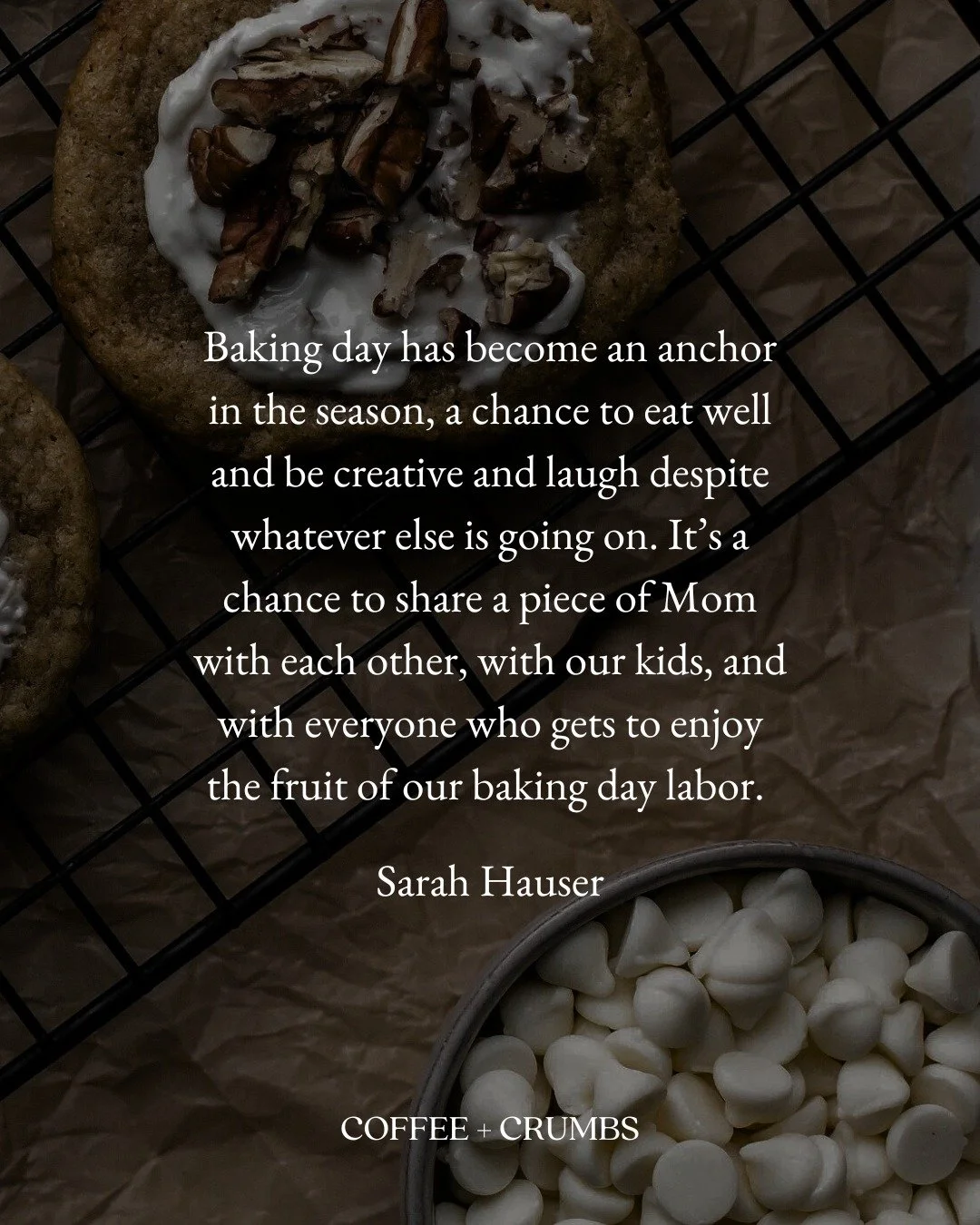 She&rsquo;s been gone a few years by this point, but opening these cookbooks rubs my heart raw. I remember her wiping dough on her cow-print apron and pushing her glasses up the bridge of her nose with the back of her wrist, her hands covered in flou