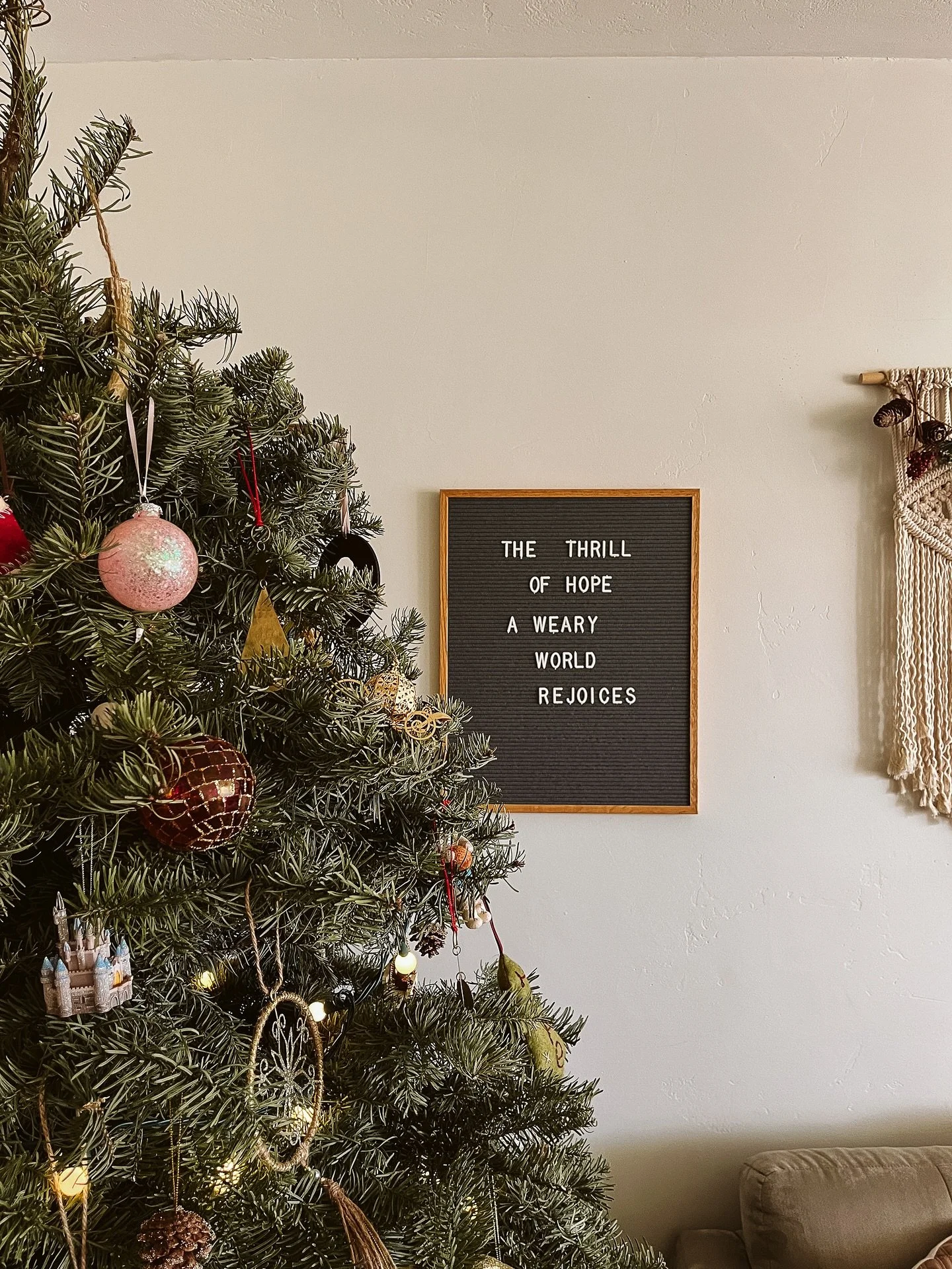 God of Christmas
Of poor shepherds and rich kings
Of teen moms and a half-pint Savior &mdash;
Draw close to us.

God of advent
Of waiting in the curled darkness
Of the womb,
Of waiting in the cruel darkness
Of the world &mdash;
Light our way.

God of