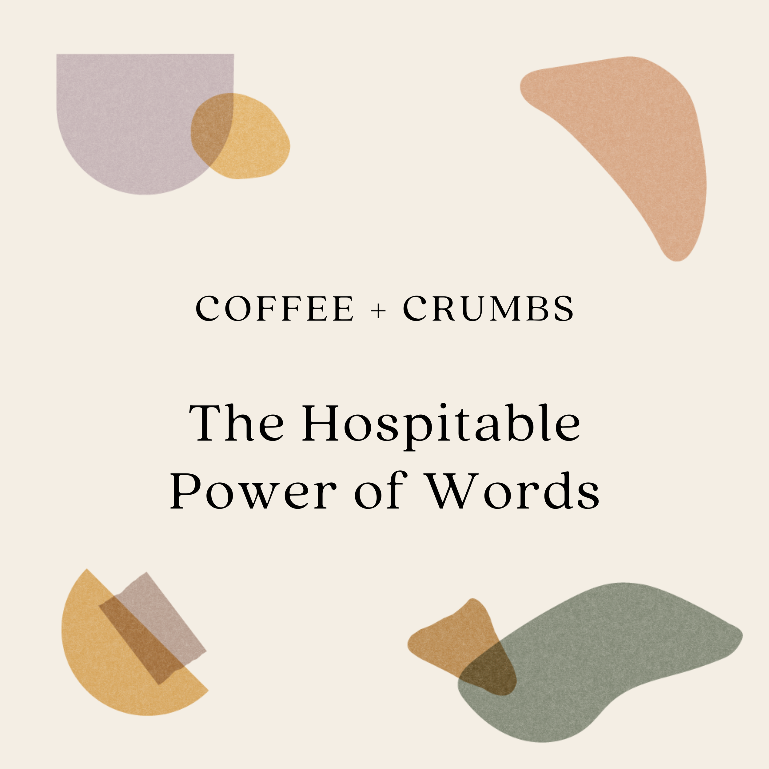 The Hospitable Power of Words