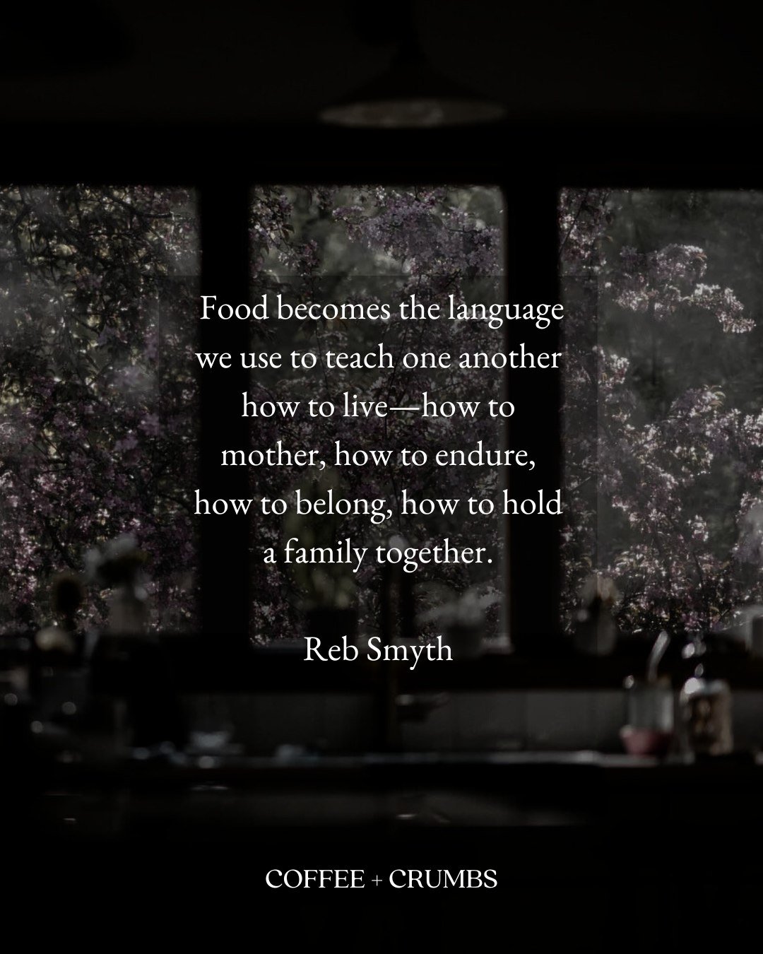 After I graduate, I find myself in a job where my role involves visiting older women in their homes.

One woman, newly widowed with no family nearby, always has a pot of potato and leek soup on the stove.

&ldquo;I can&rsquo;t get used to cooking for