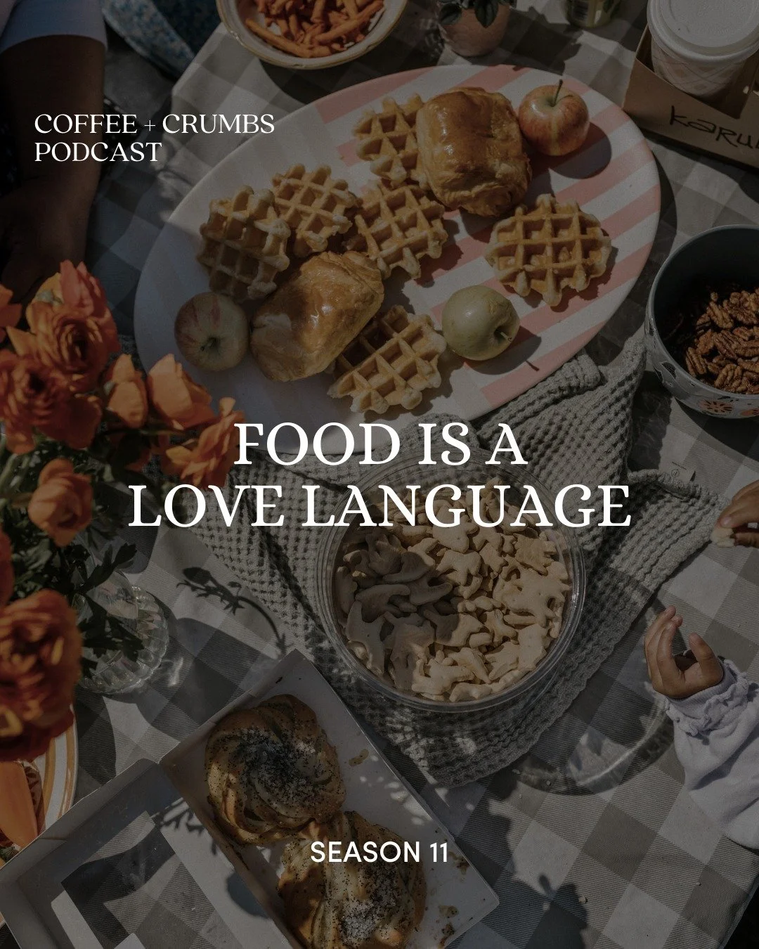 An all new podcast is here!🎧💛

Food is a love language, and if it&rsquo;s your love language, this episode is for you. @ruthiegyll, writer and content director for Coffee + Crumbs, joins @ashleegadd and @katiemblackburn to talk about getting out of