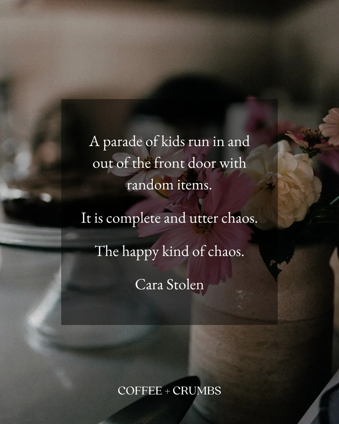 This is our first house, our first home. The house we bought on foreclosure with a down payment we borrowed from my parents. The house we furnished with gifted furniture and second-hand pots and pans just a year ago. The house where we had our first 
