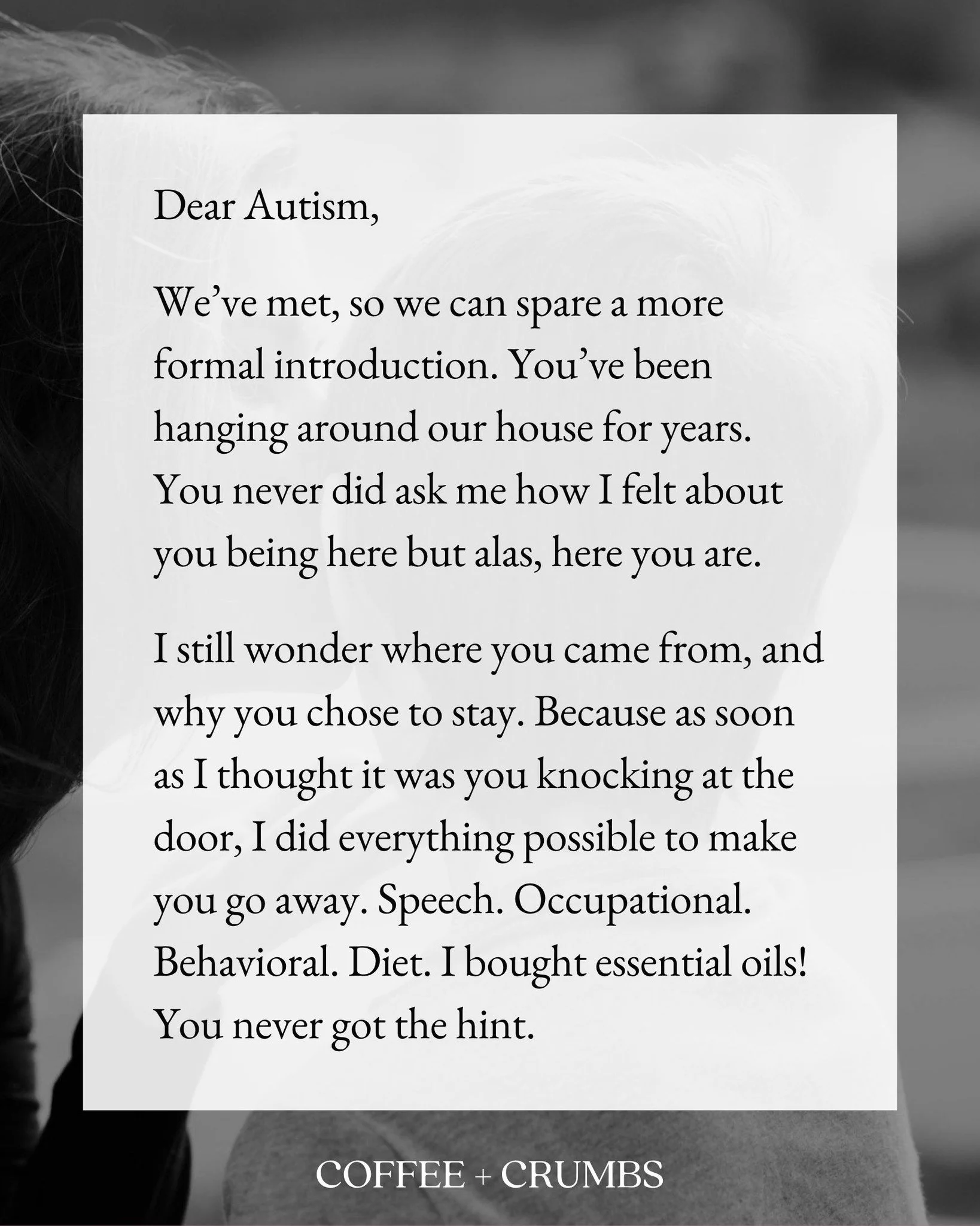 Hi, Autism, I&rsquo;m Katie. I&rsquo;m a hard worker, a learner, and I love my little boy more than I could tell you. I think you picked the right mom to get to know.

Love,
@katiemblackburn  #autismawarenessday