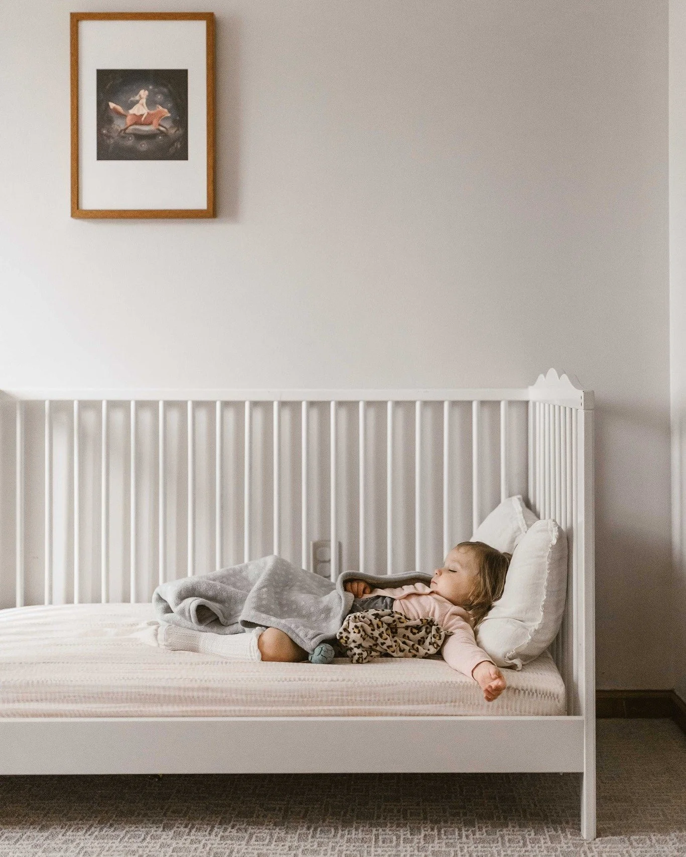 There is one question 
you can answer in your sleep. 
Long after your bedtime, 
my feet quietly tiptoe across your dark room, 
only lit 
by a slit 
of hallway light. 

I sit gently beside you, 
And watch your peaceful, deep slumber.
In this still mom