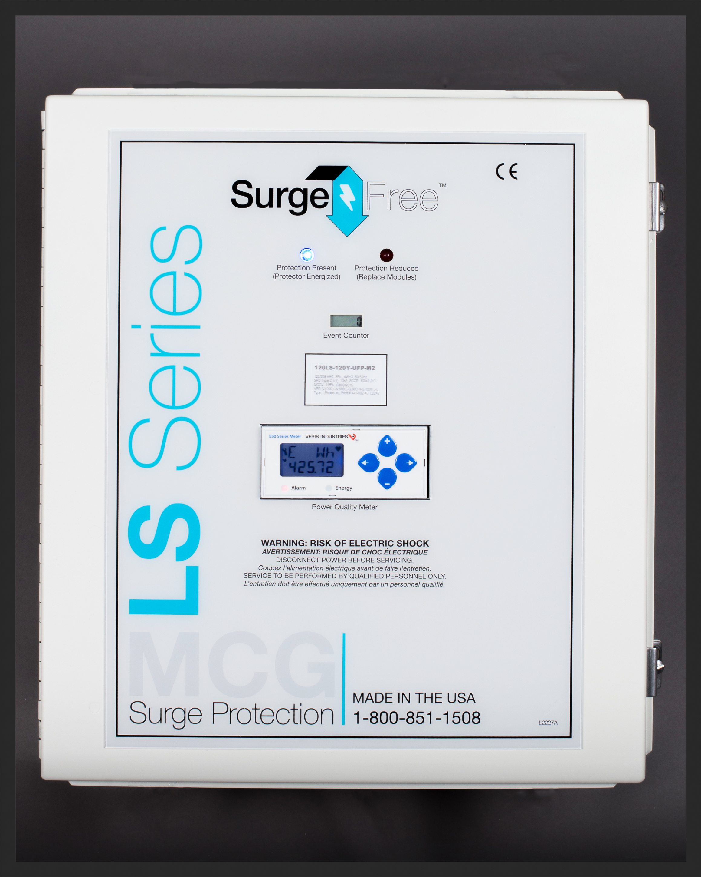 Options Available: Internal Disconnect • NEMA 1 Enclosure • Flush Mount Kit • Low Impedance Micro-Z cable (click here for more info)