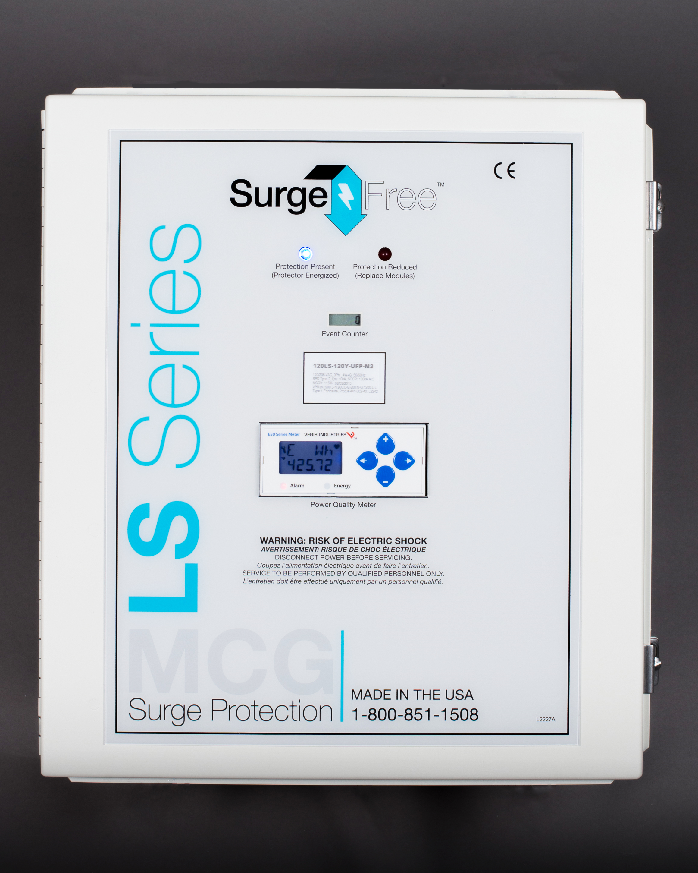 Options Available: Internal Disconnect • NEMA 1 Enclosure • Flush Mount Kit • Low Impedance Micro-Z cable (click here for more info)