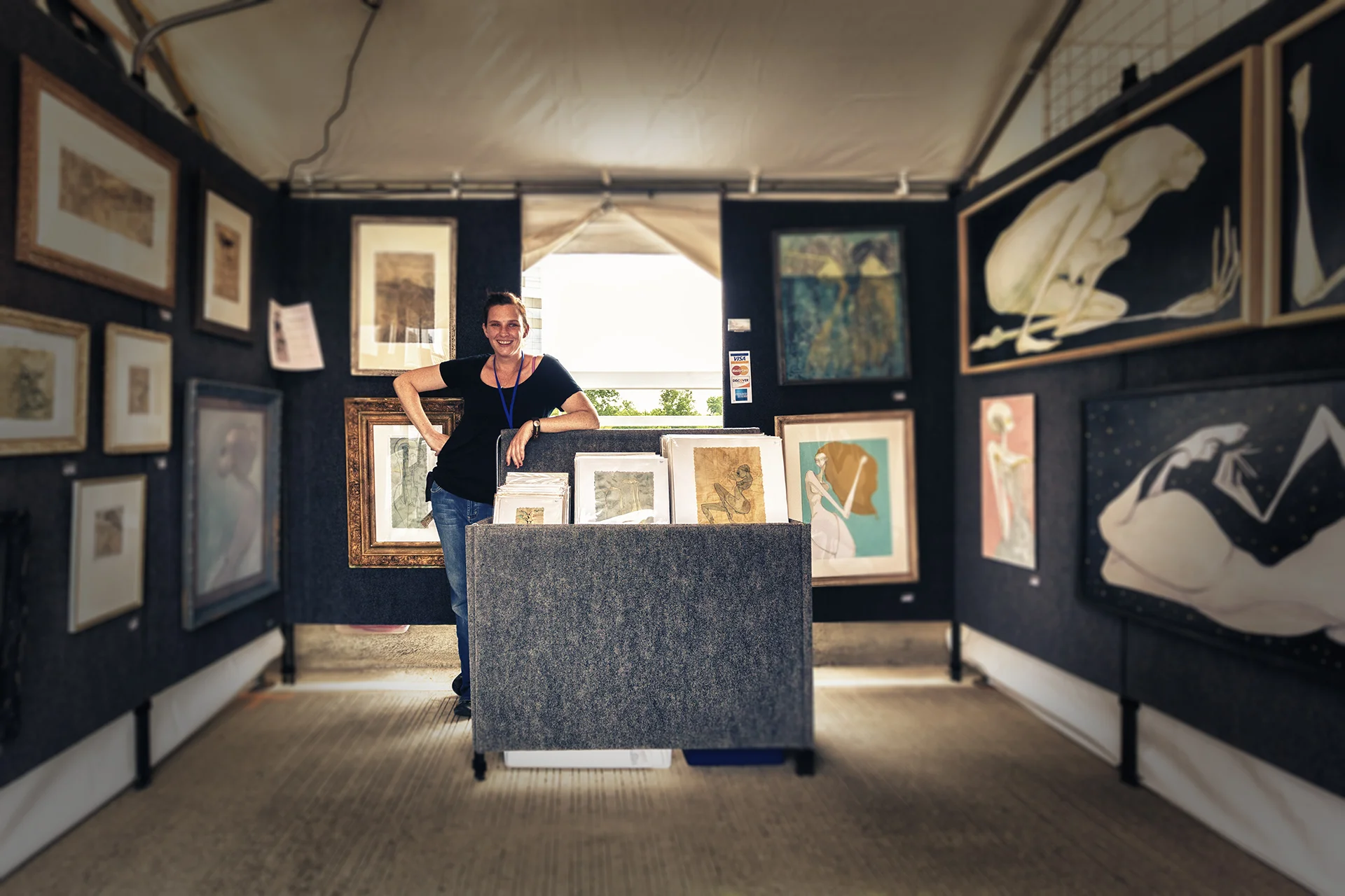 This was the 2013 COLUMBUS ART FESTIVAL in Columbus, OH. Photo Copyright & courtesy: Andy Spessard