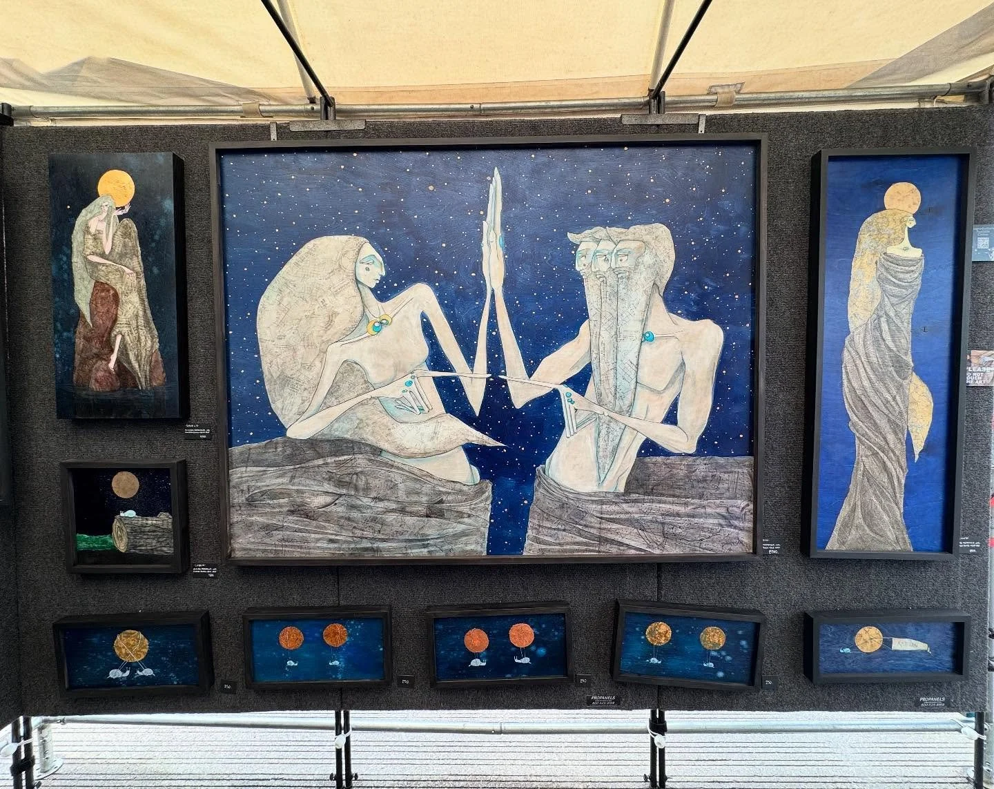 @columbusartsfest has begun!!! 😍