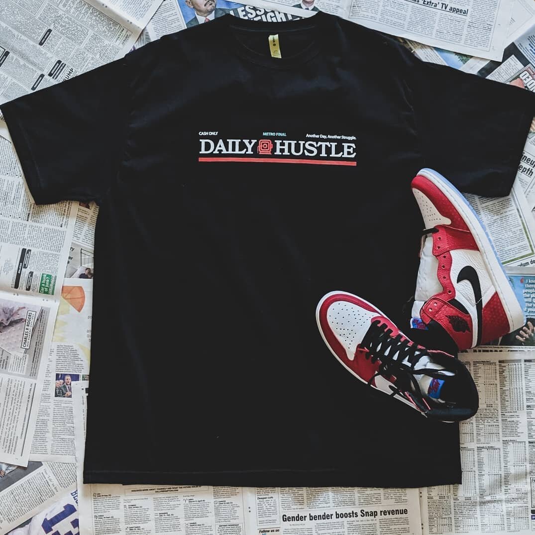 New project!
It's the journey that shapes you, 
not the destination. 
Our Daily Hustle tee coming soon.