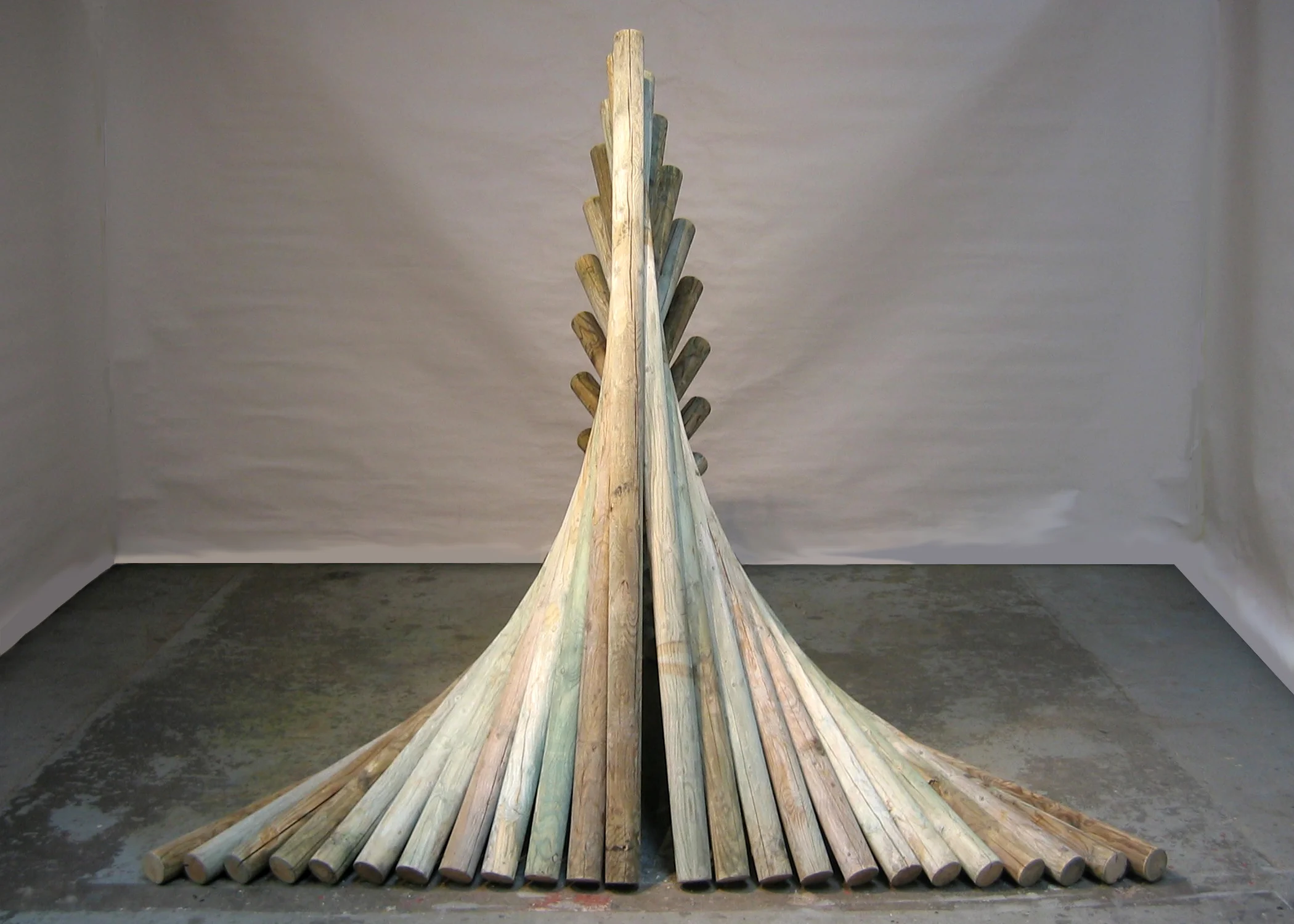 Untitled (24 Poles)